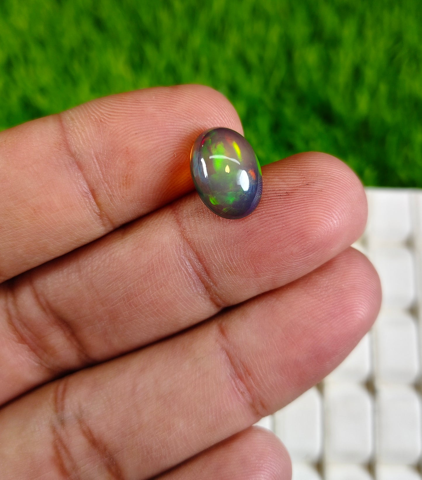 Black Opal With Lab Certificate
