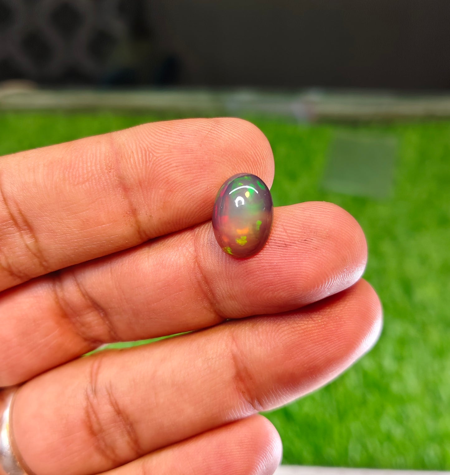 Black Opal With Lab Certificate