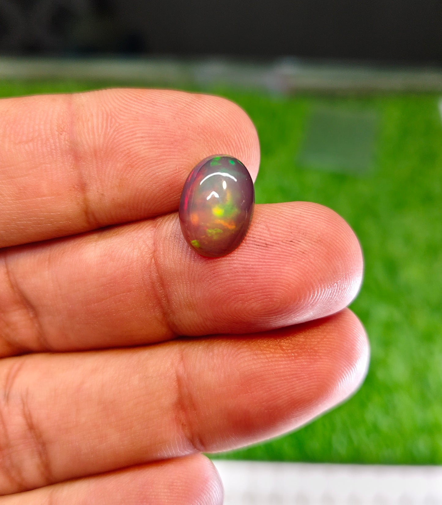 Black Opal With Lab Certificate