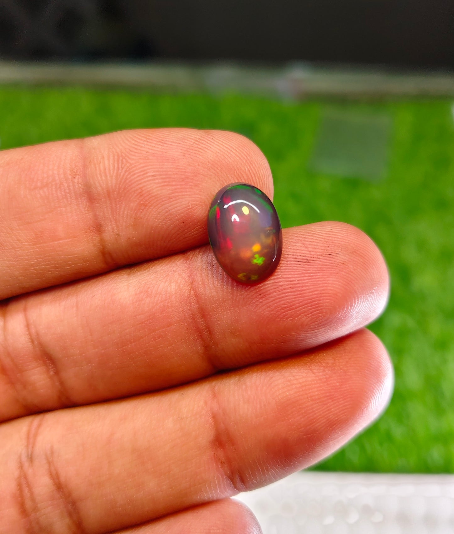 Black Opal With Lab Certificate