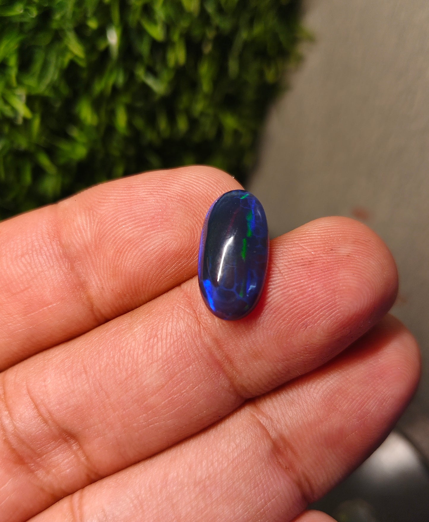 Blue Opal With Lab Certificate