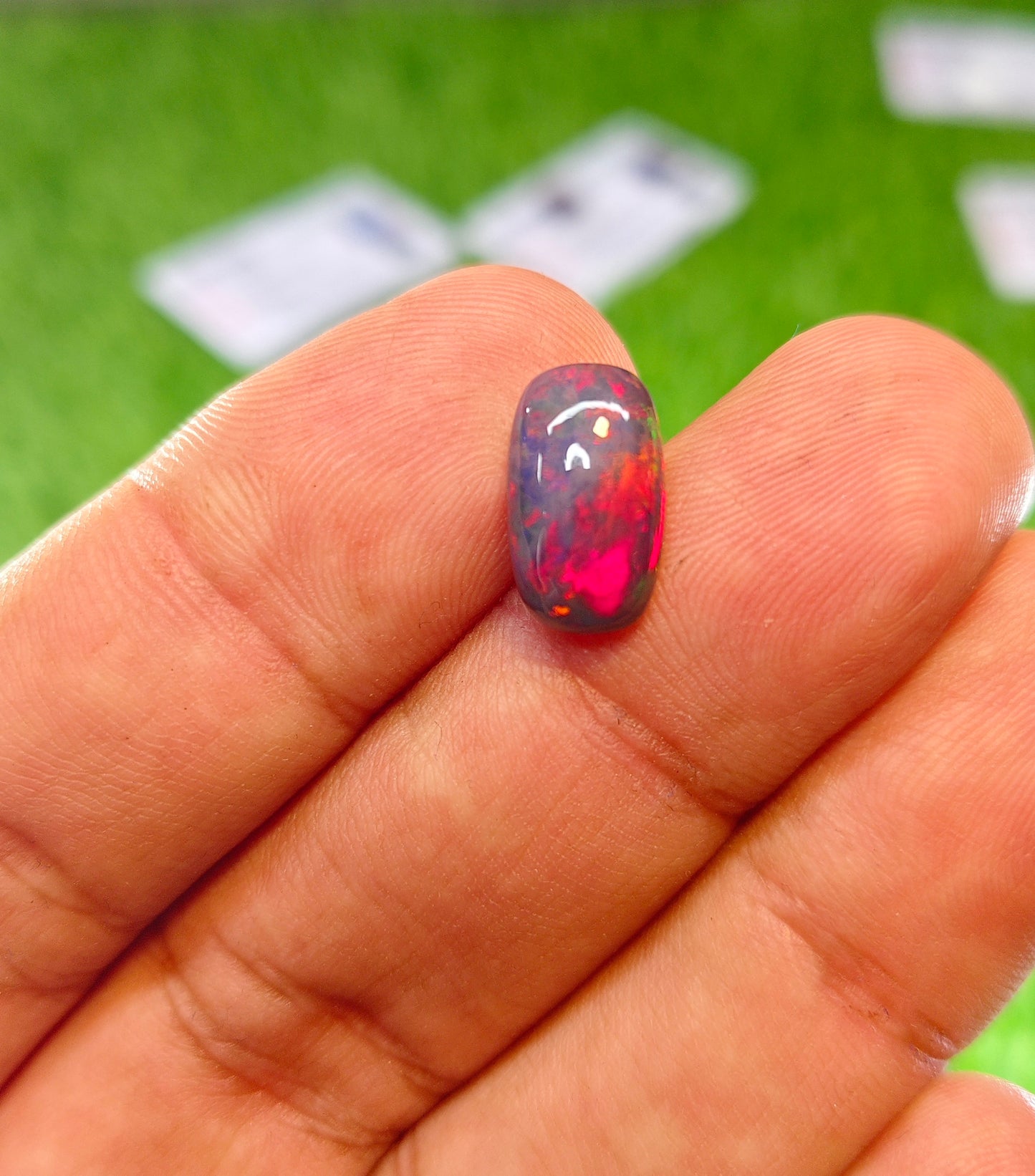 Full Fire Opal With Lab Certificate