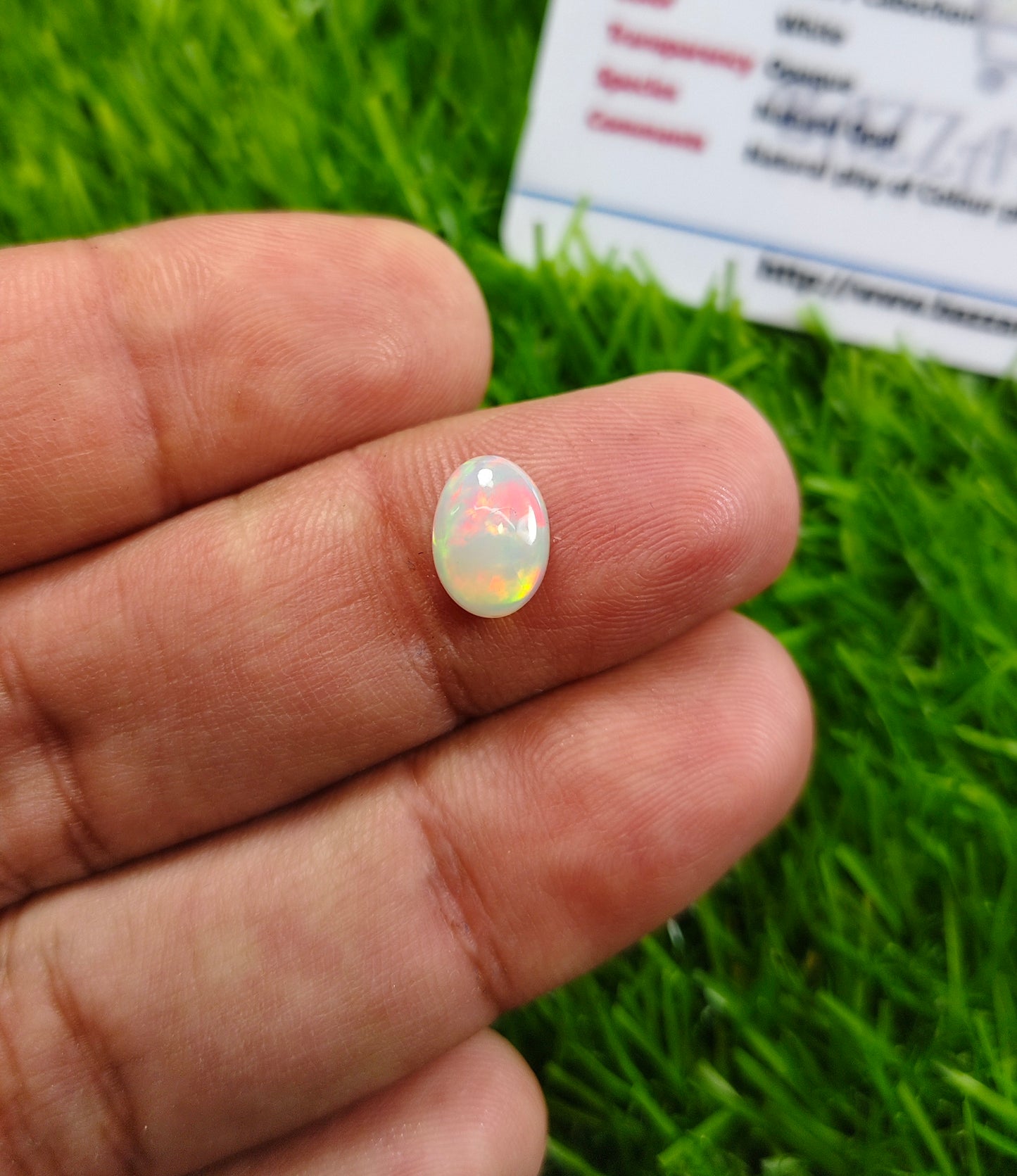 Full Fire Opal With Lab Certificate