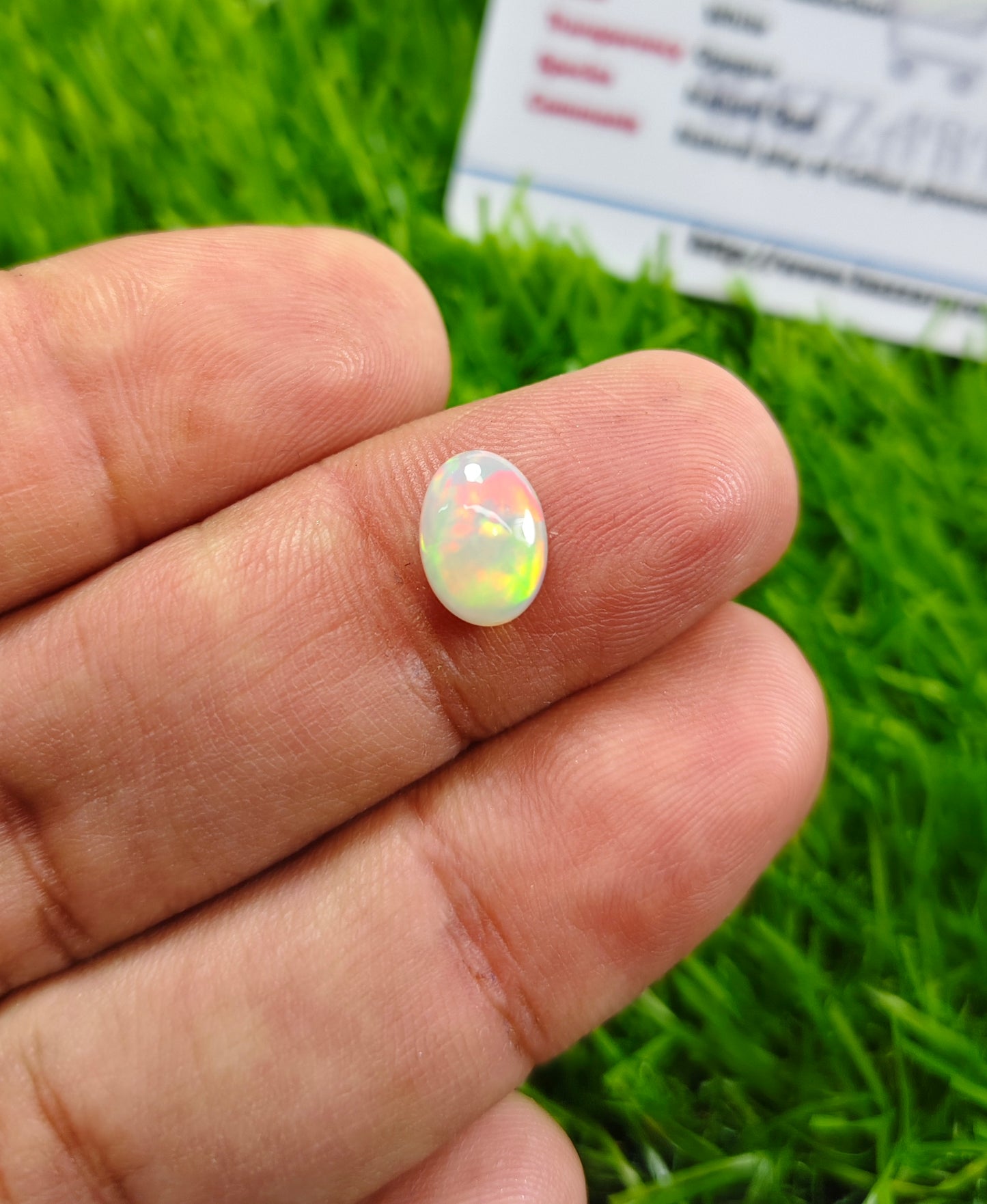 Full Fire Opal With Lab Certificate