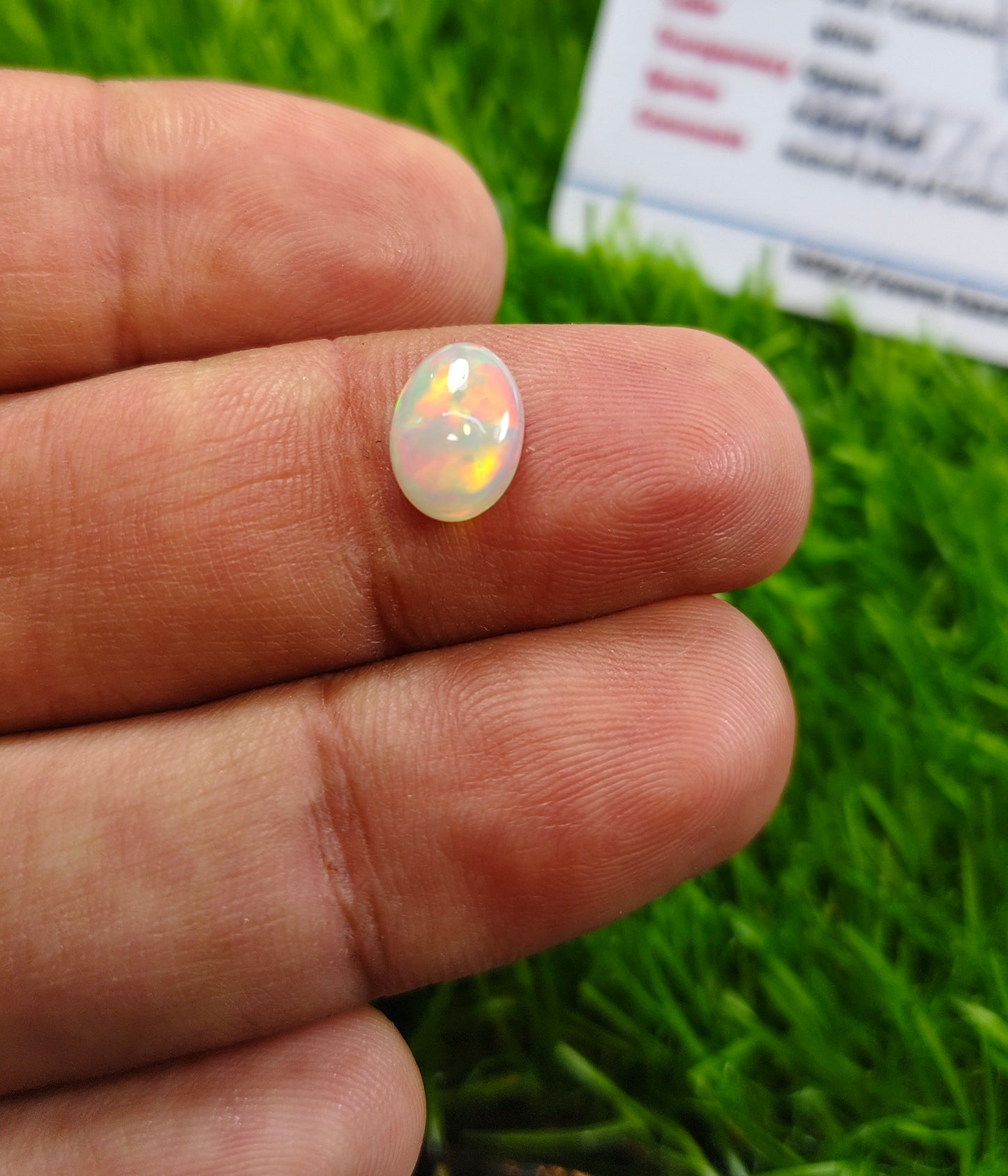 Full Fire Opal With Lab Certificate