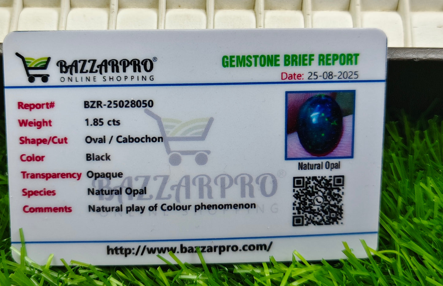 Premium Opal With Lab Certificate