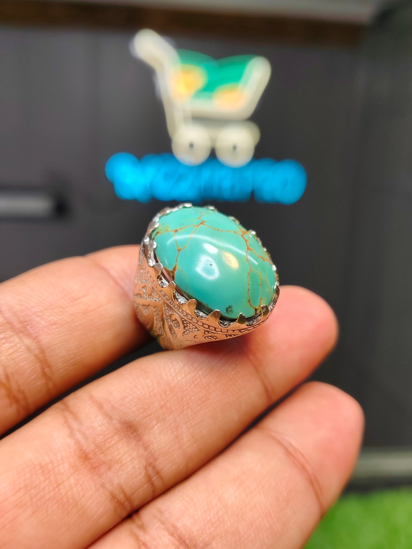 Hussani Feroza Ring