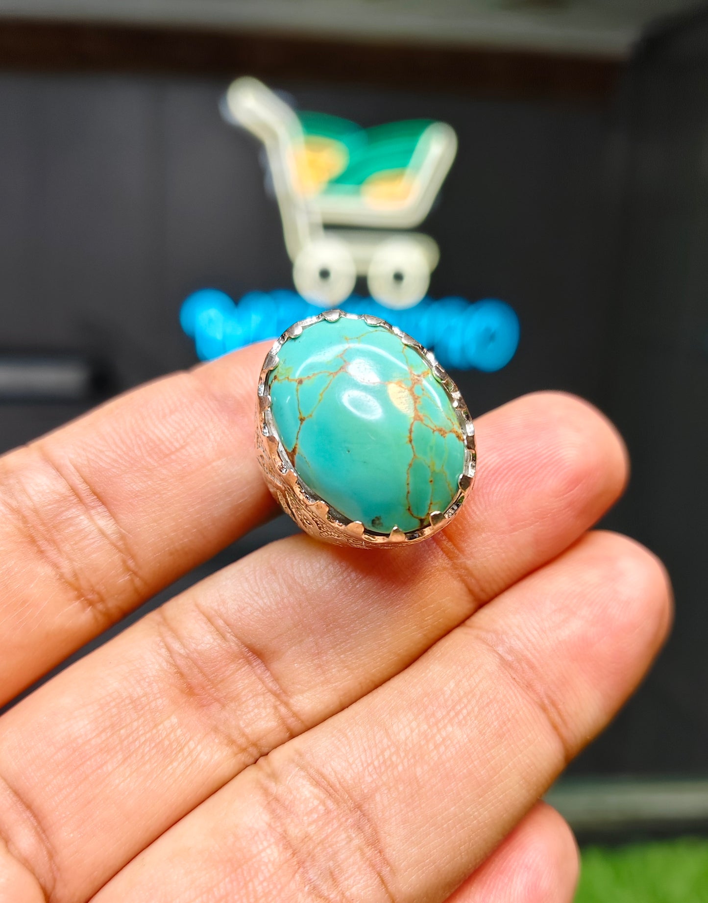 Hussani Feroza Ring