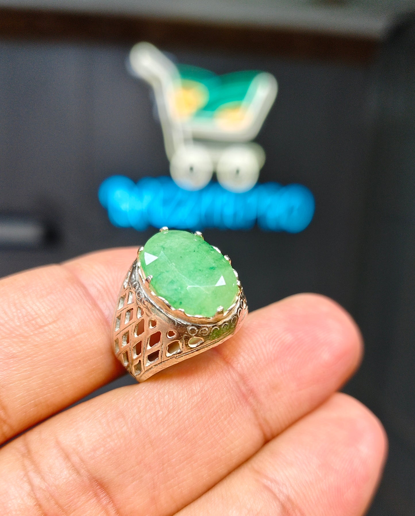 Premium Quality Zamurd Ring