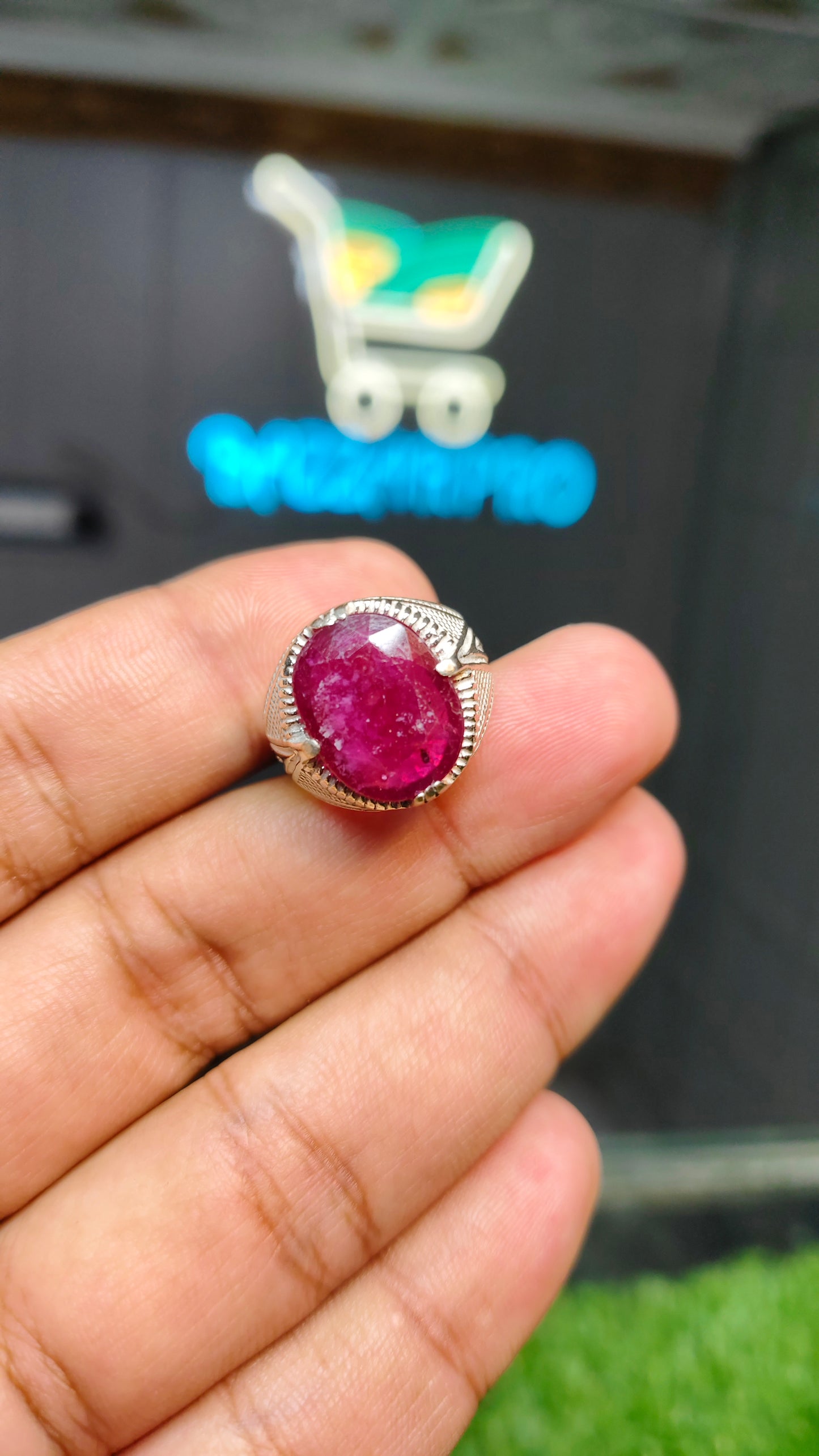 Pigeon Blood Ruby Ring