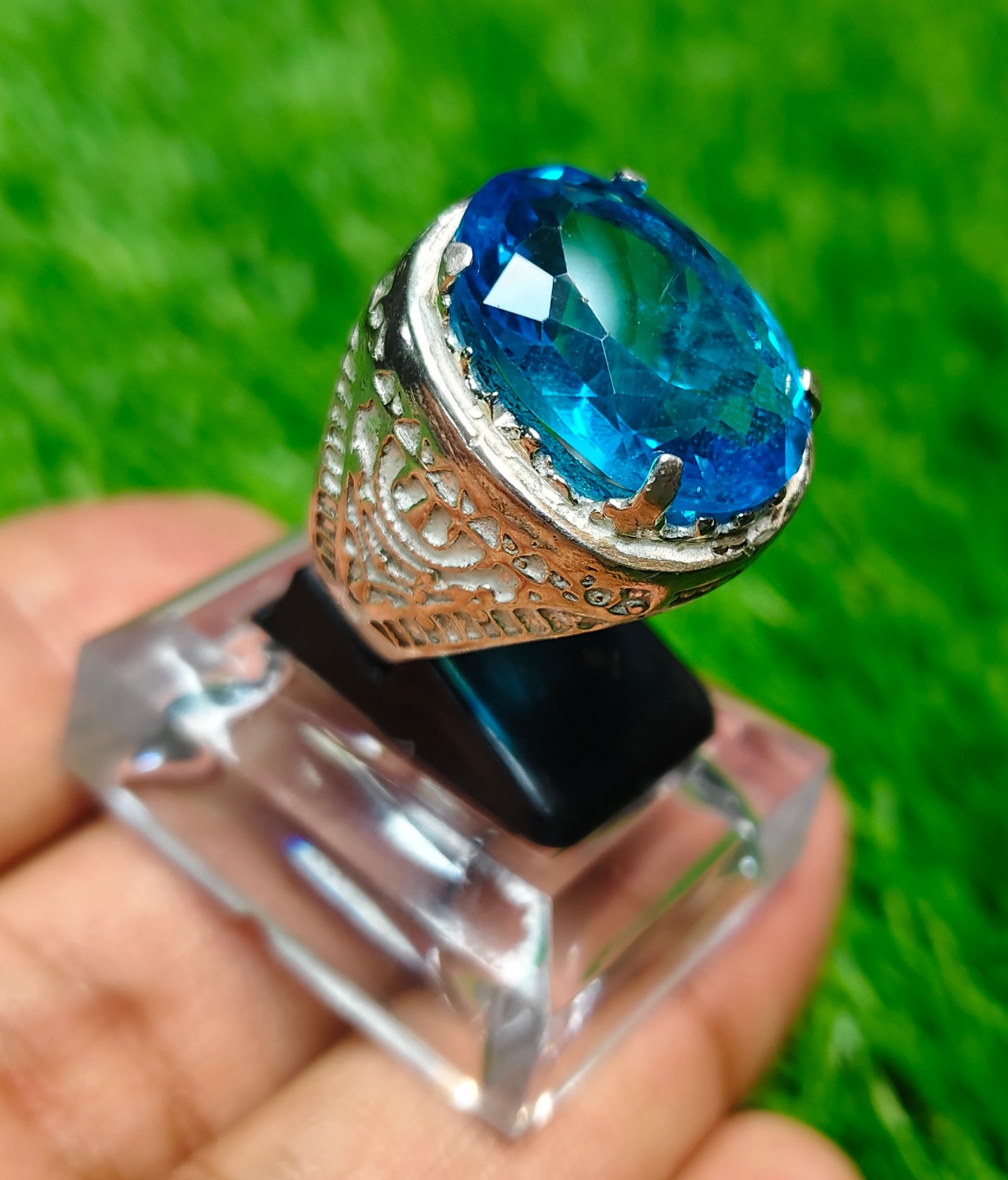Blue Topaz Ring