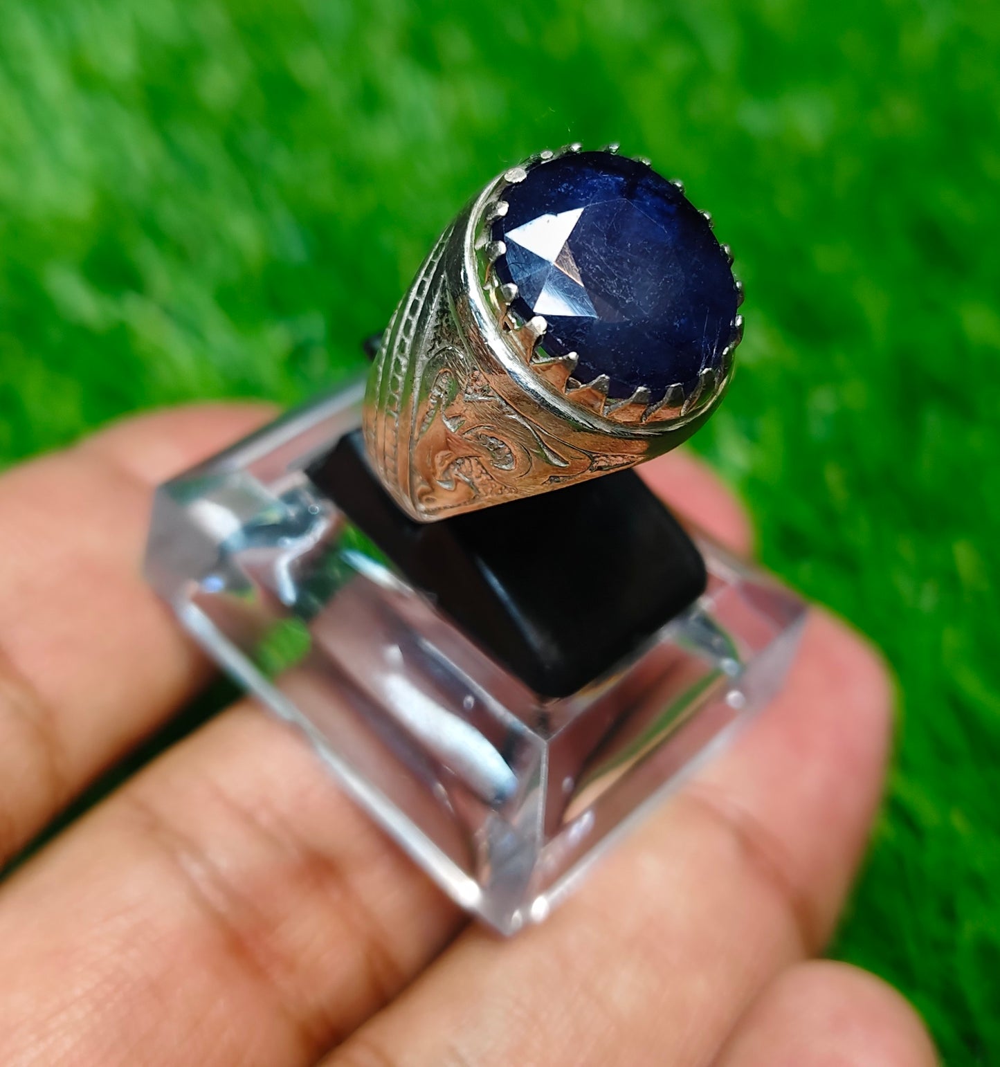 Premium Quality Neelam Ring