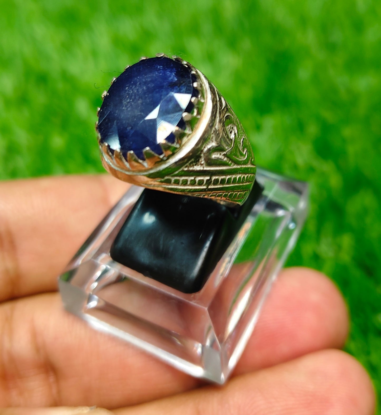 Premium Quality Neelam Ring