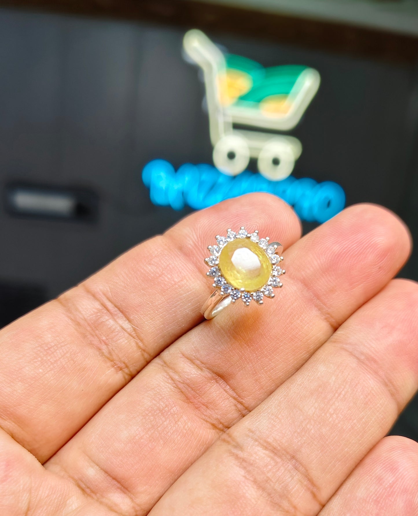 Pukhraj Ring