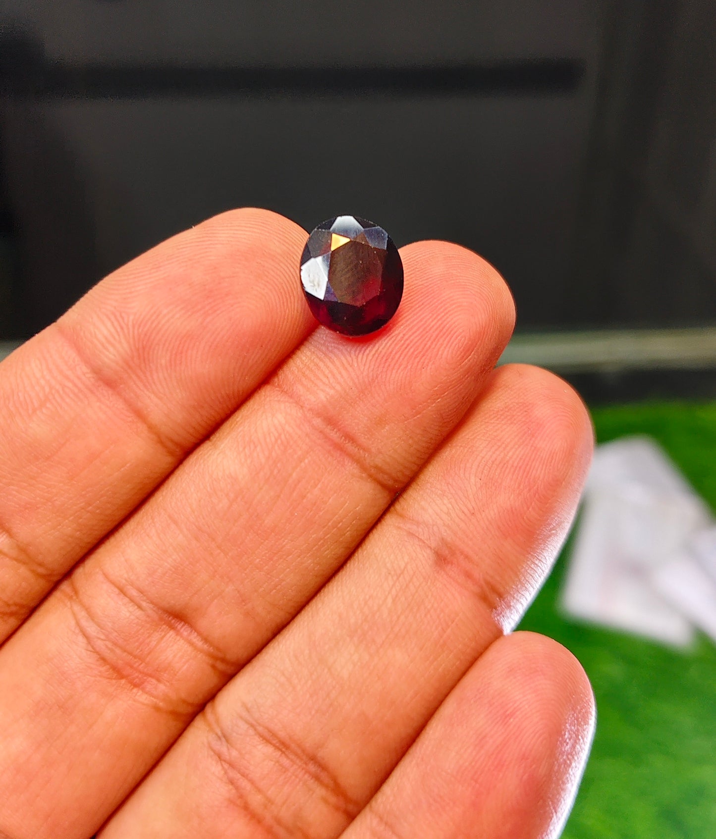 Premium Garnet With Lab Certificate