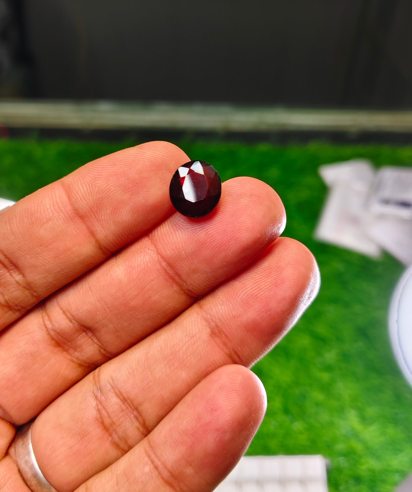 Premium Garnet With Lab Certificate