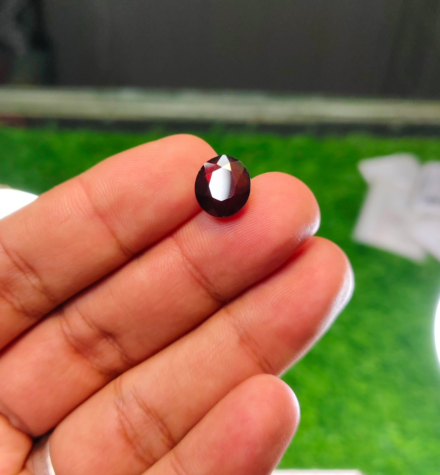 Premium Garnet With Lab Certificate