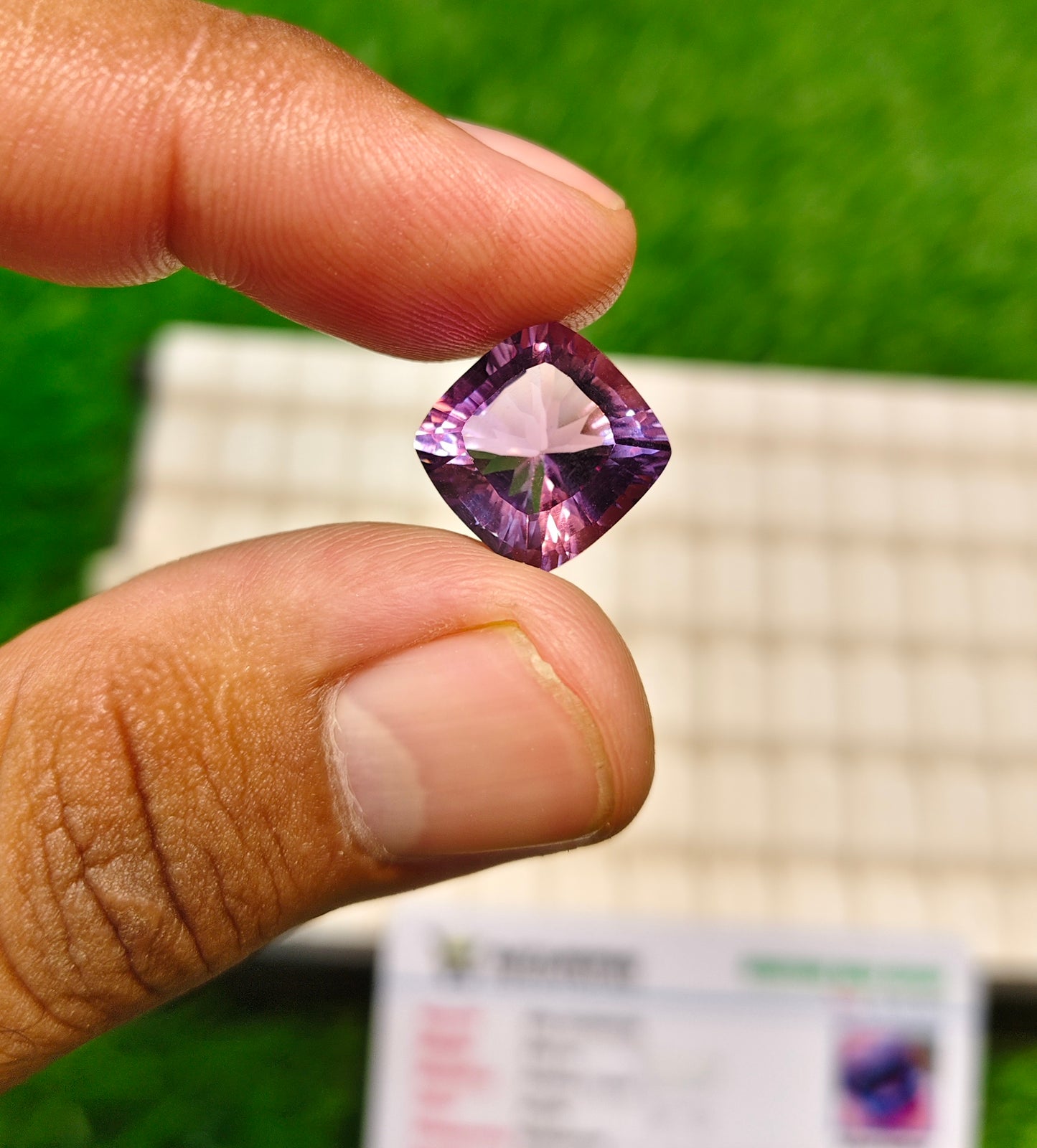 Amethyst With Lab Certificate
