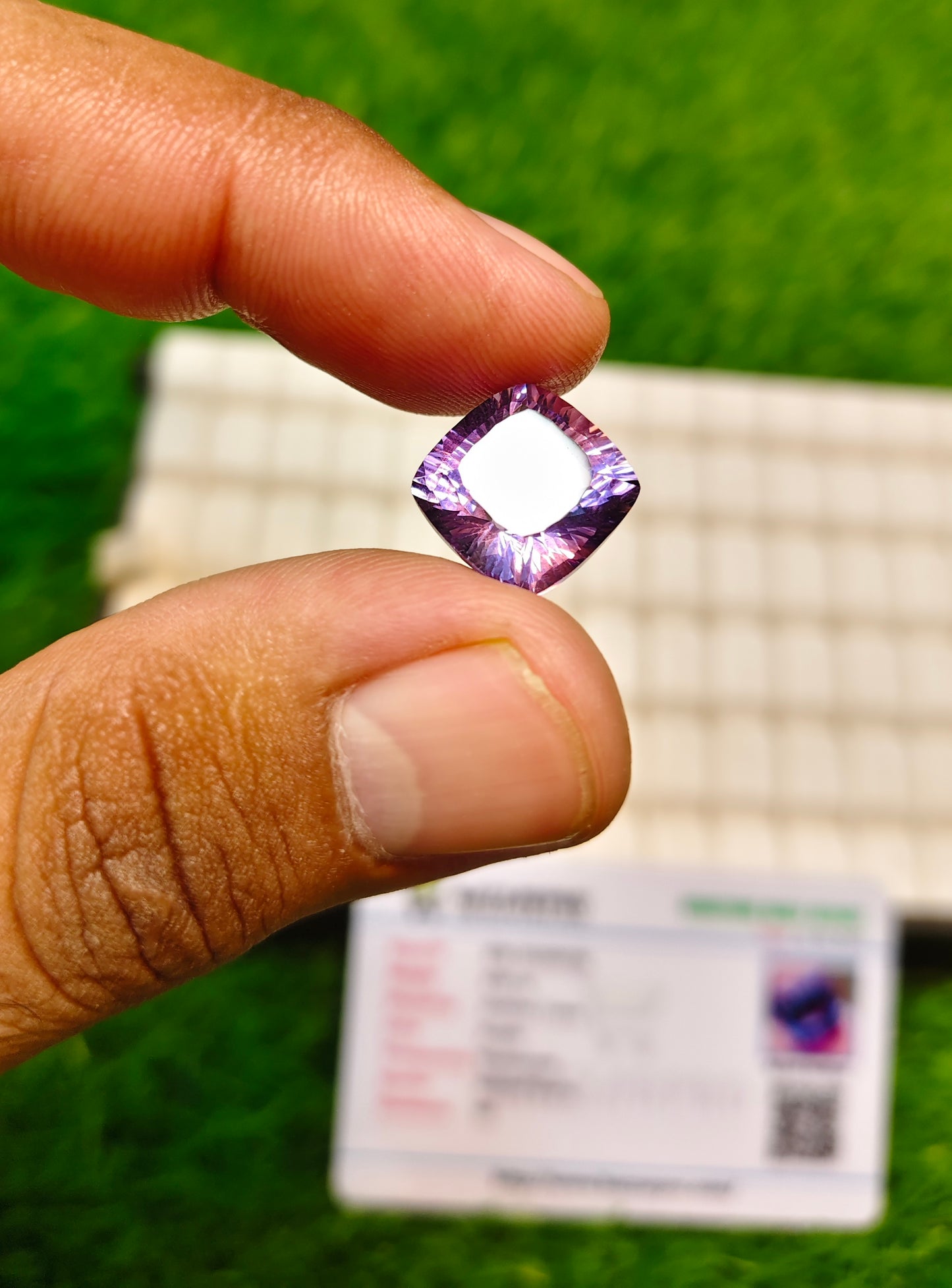 Amethyst With Lab Certificate