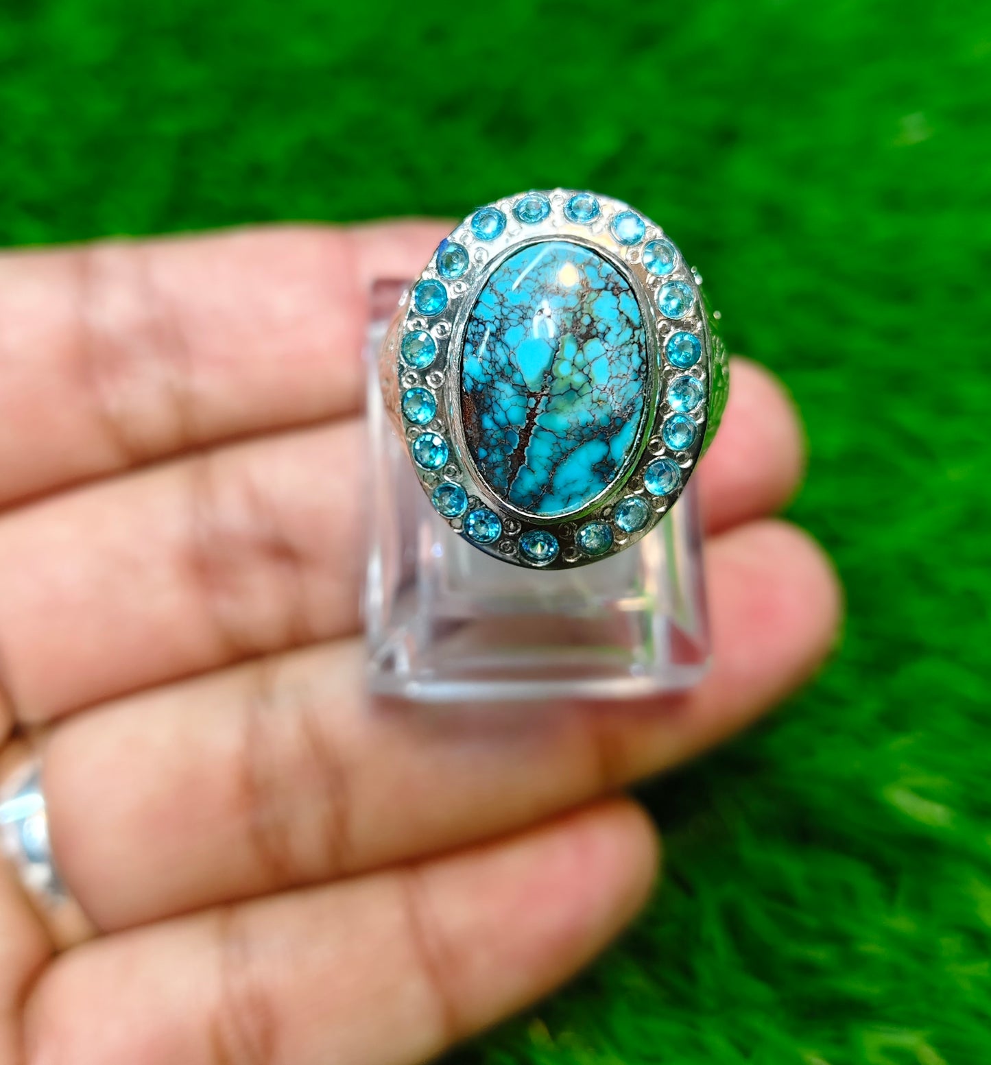 Natural Feroza Ring