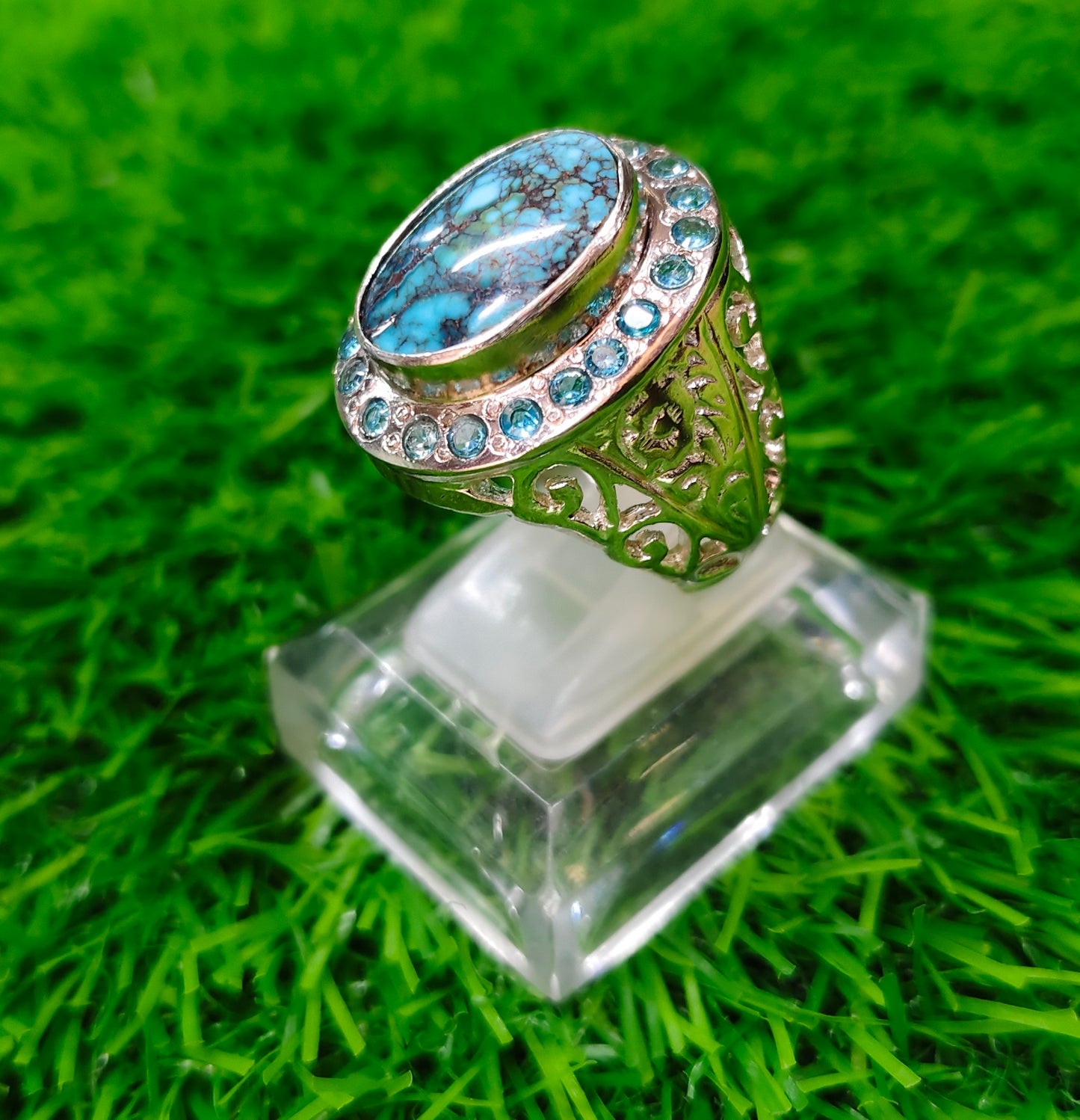 Natural Feroza Ring