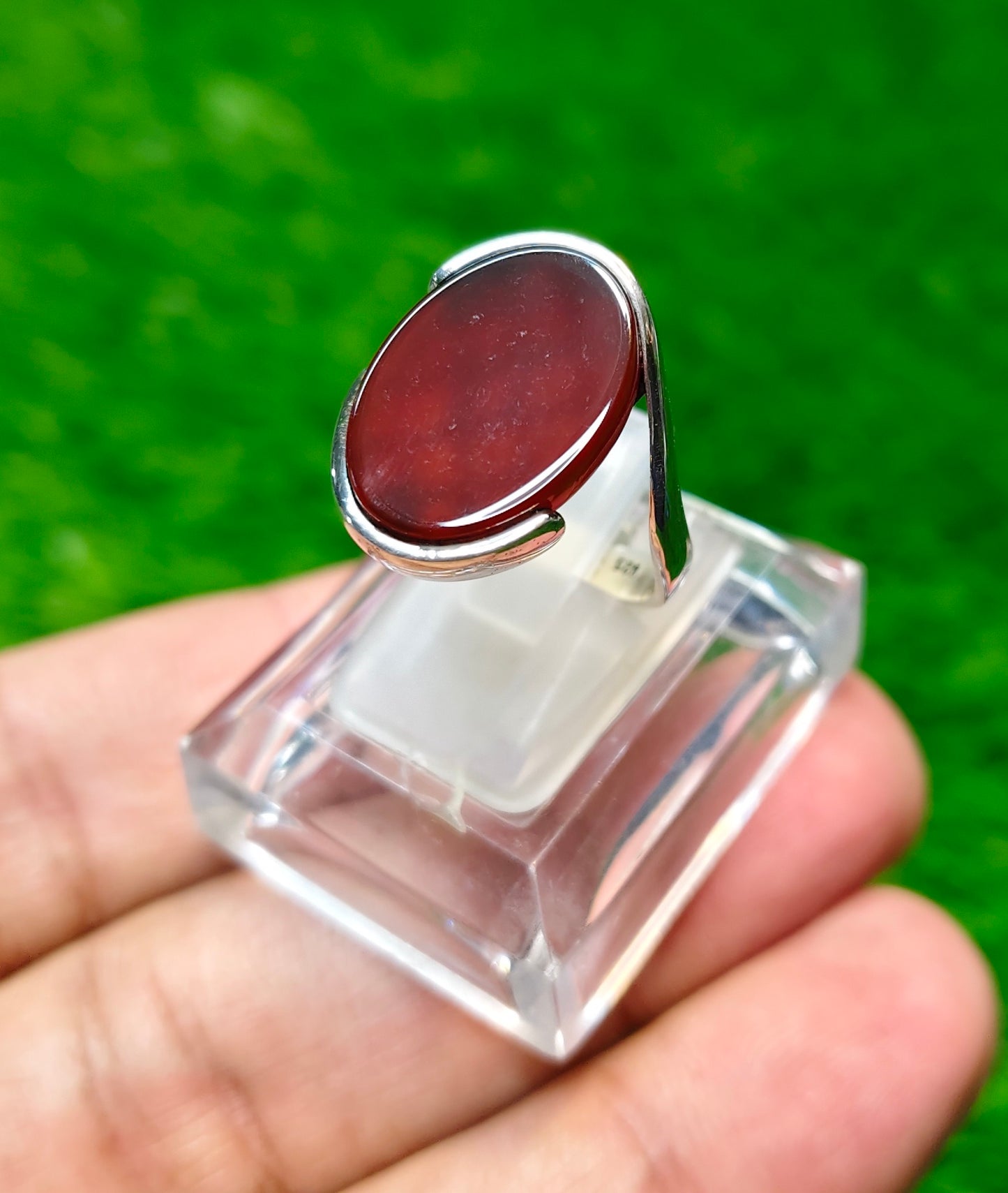Yamni Aqeeq Ring