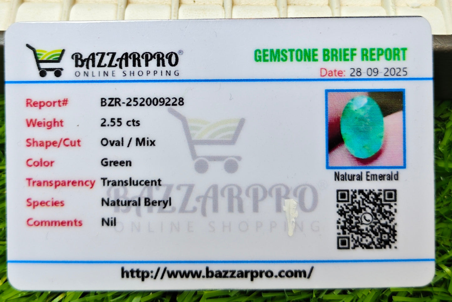 Zambia Zamurd With Lab Certificate
