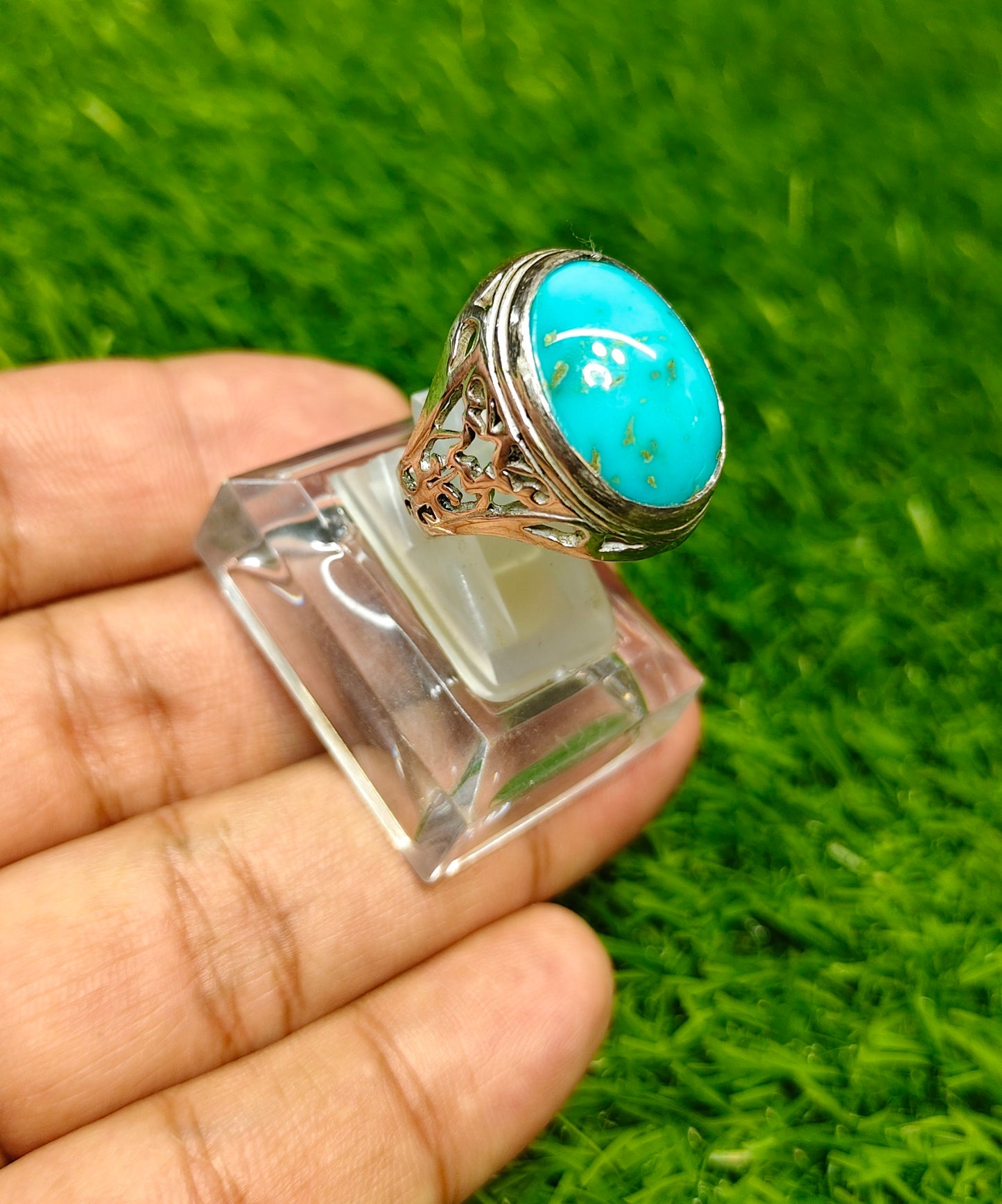Premium Quality Irani Feroza Ring