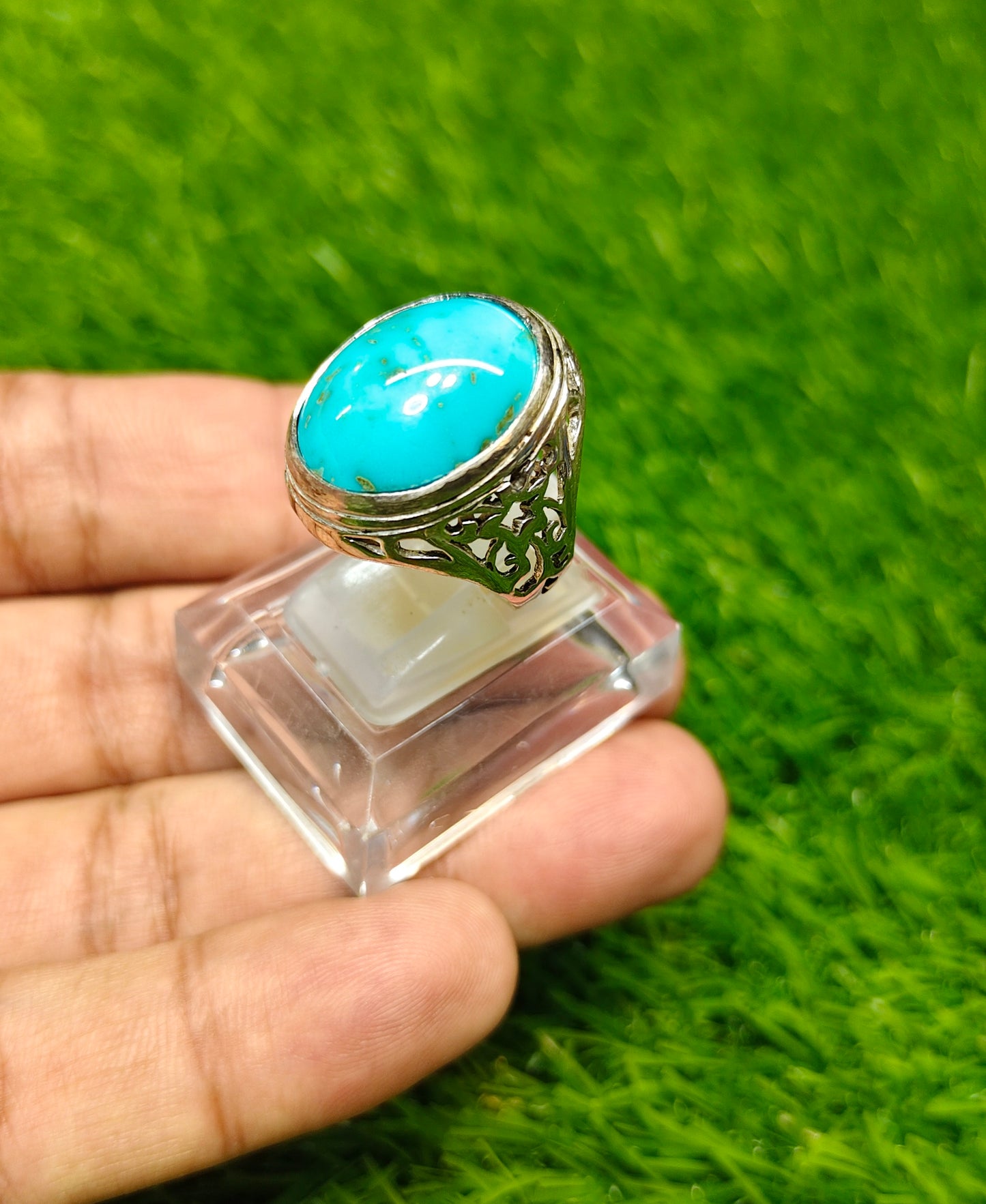 Premium Quality Irani Feroza Ring