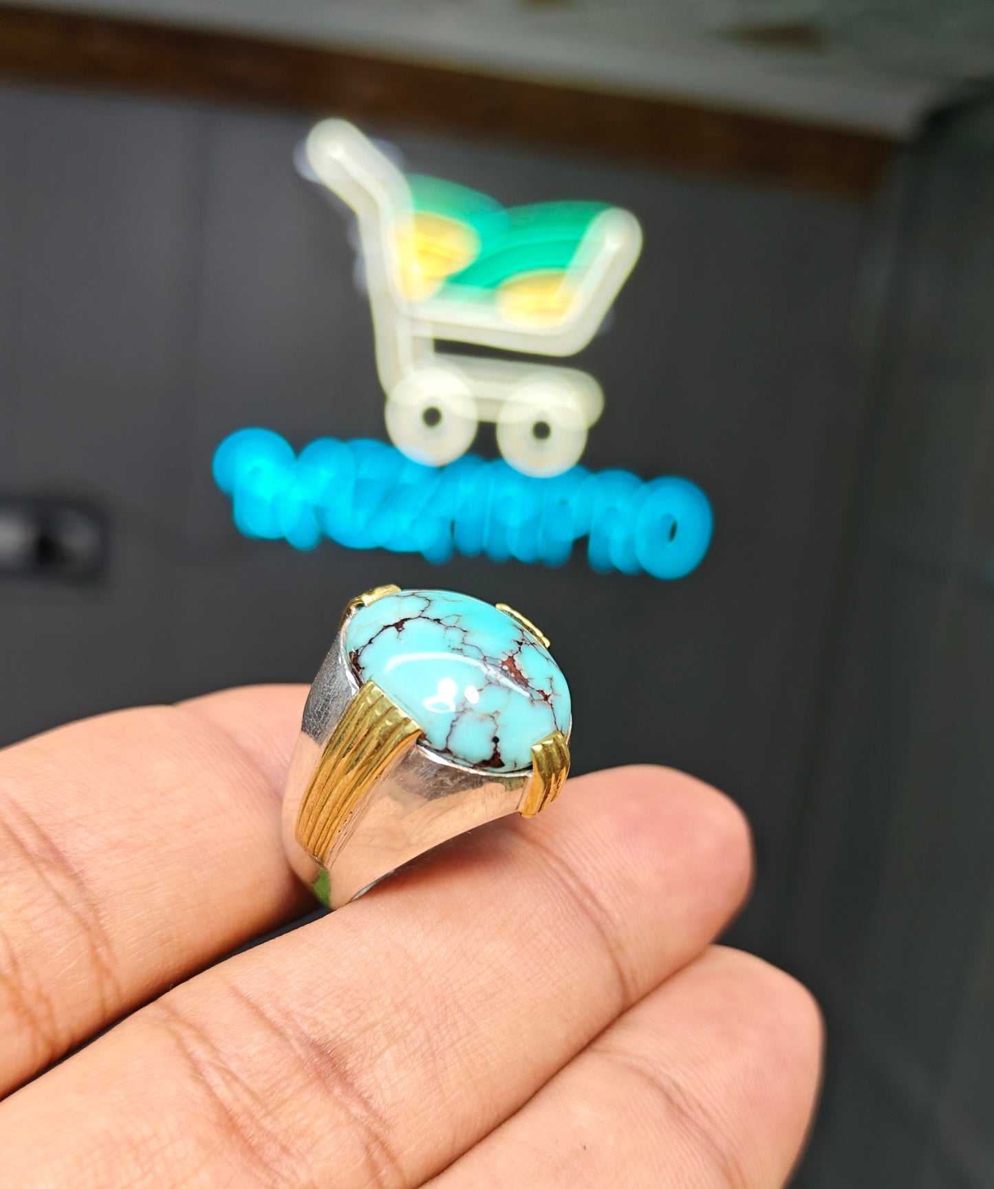 Premium Quality Feroza Ring