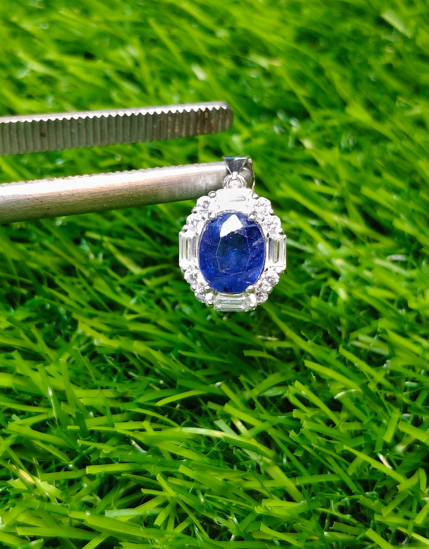 Neelam Locket Set
