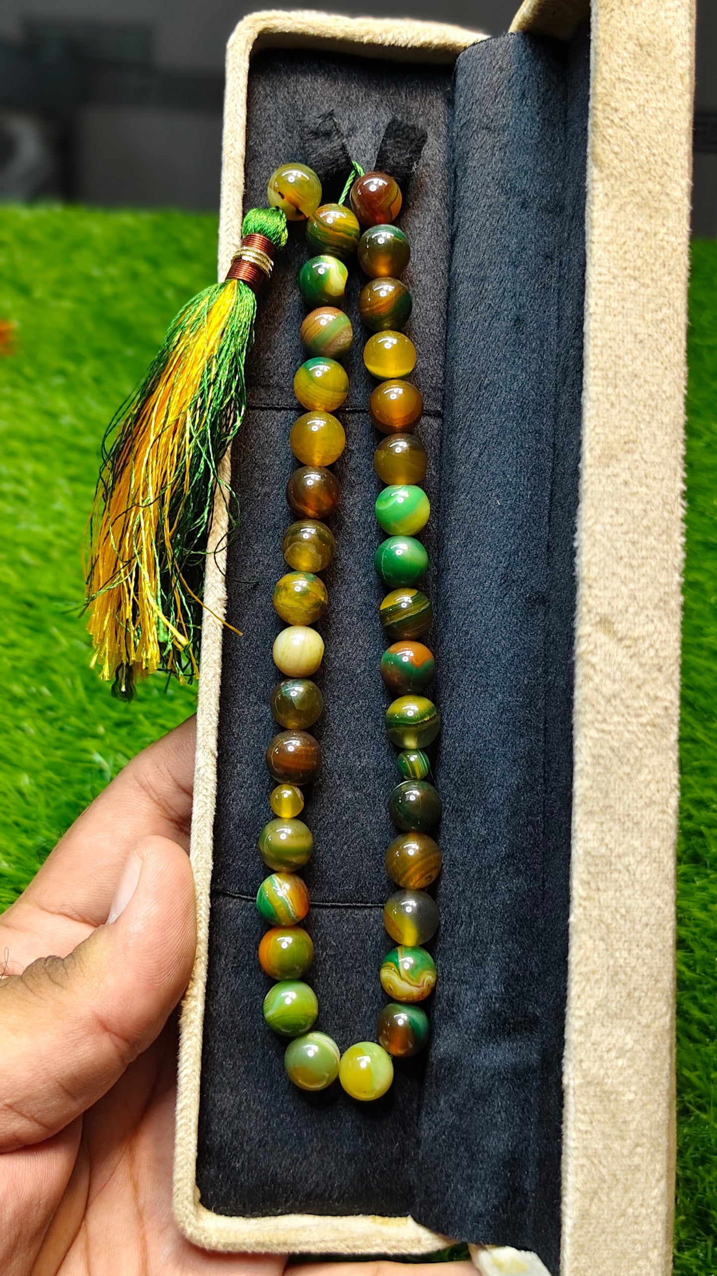 Sulamani Aqeeq Tasbeeh (Original Stone)