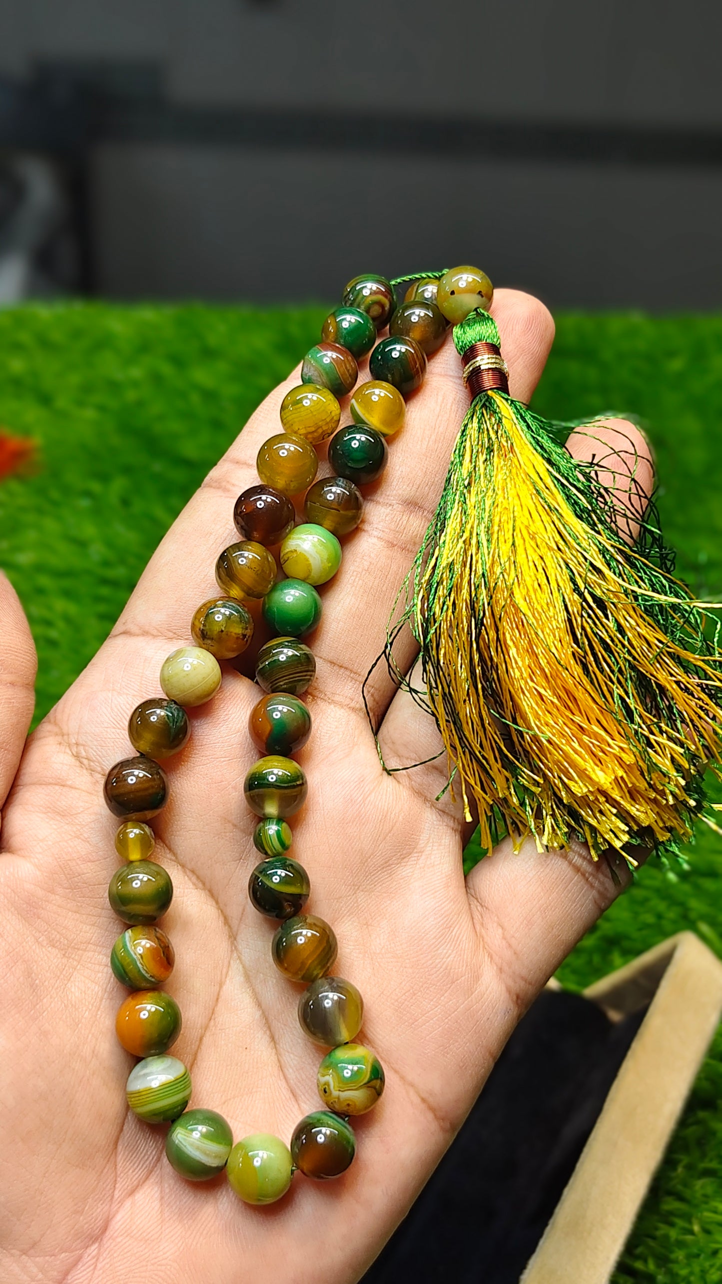 Sulamani Aqeeq Tasbeeh (Original Stone)