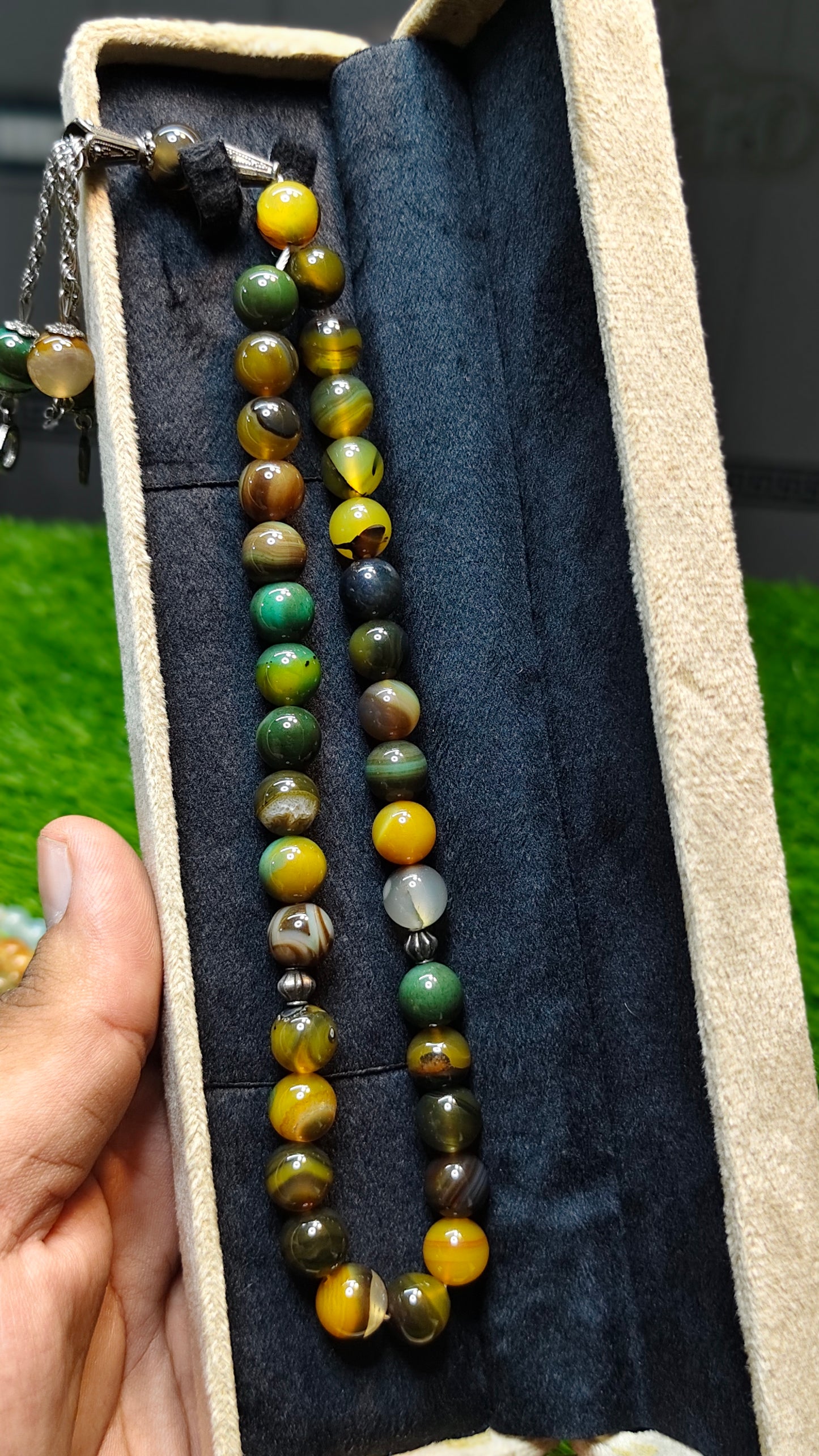 Sulamani Aqeeq Tasbeeh (Original Stone)