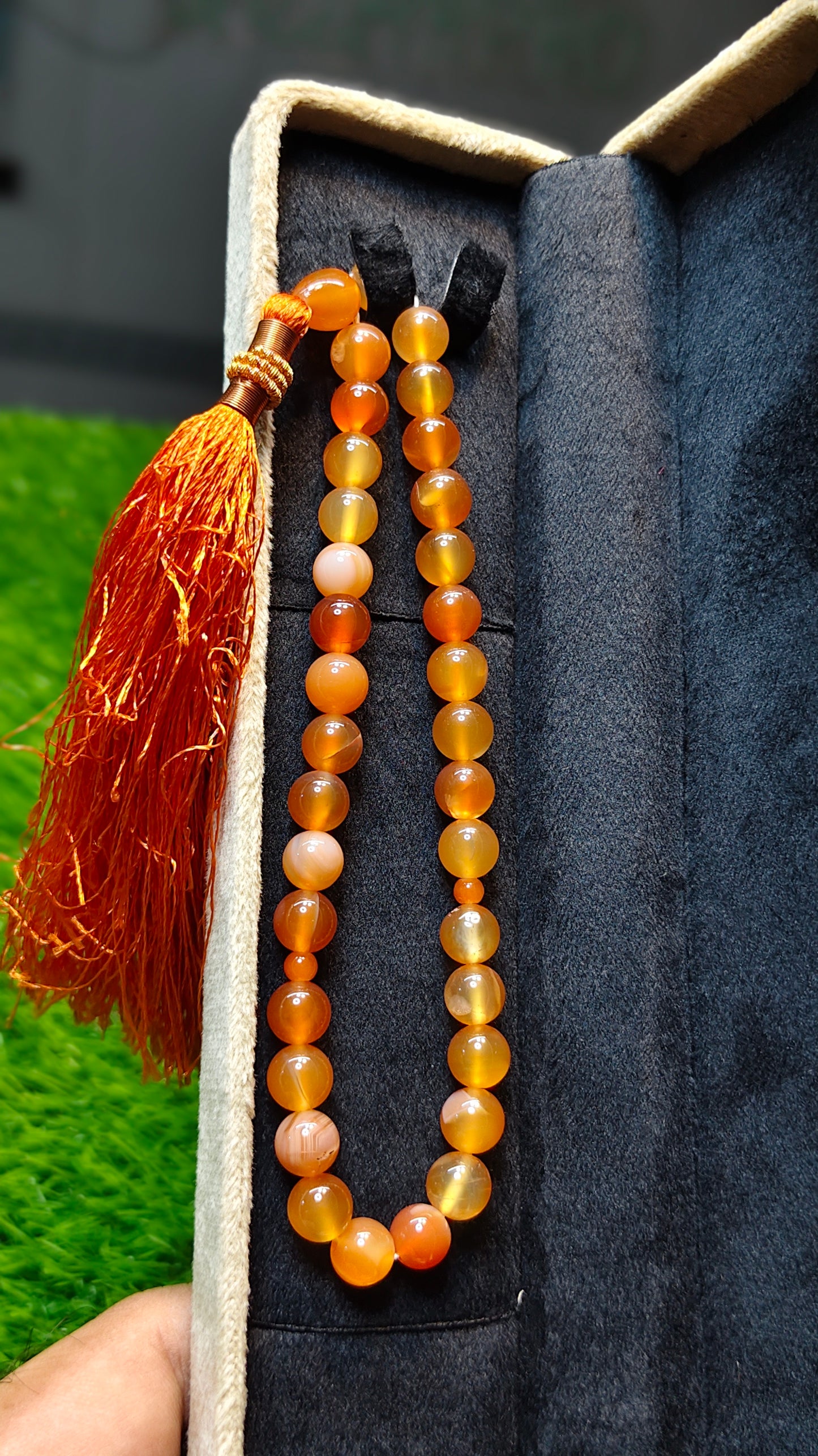 Sulemani Aqeeq Tasbeeh (Original Stone)