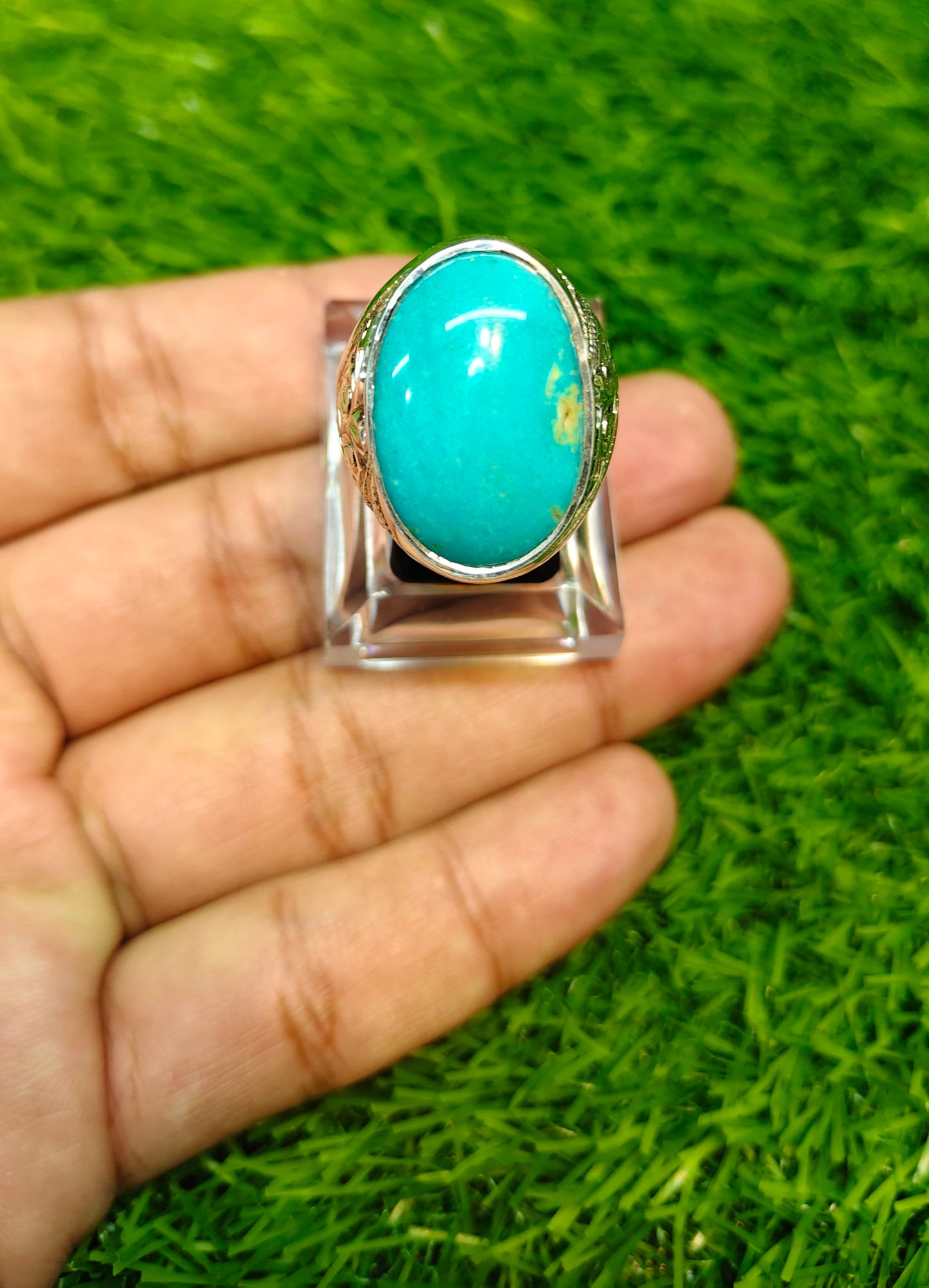 Premium Quality Irani Feroza Ring