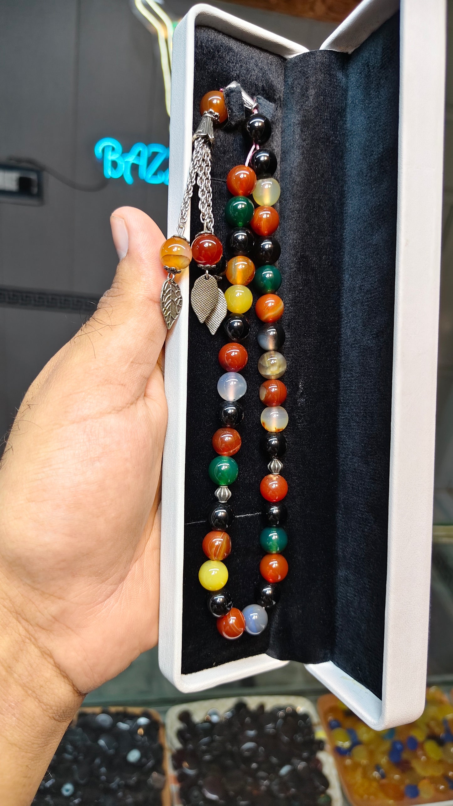 Sulemani Aqeeq Tashbeeh (Original Stone)