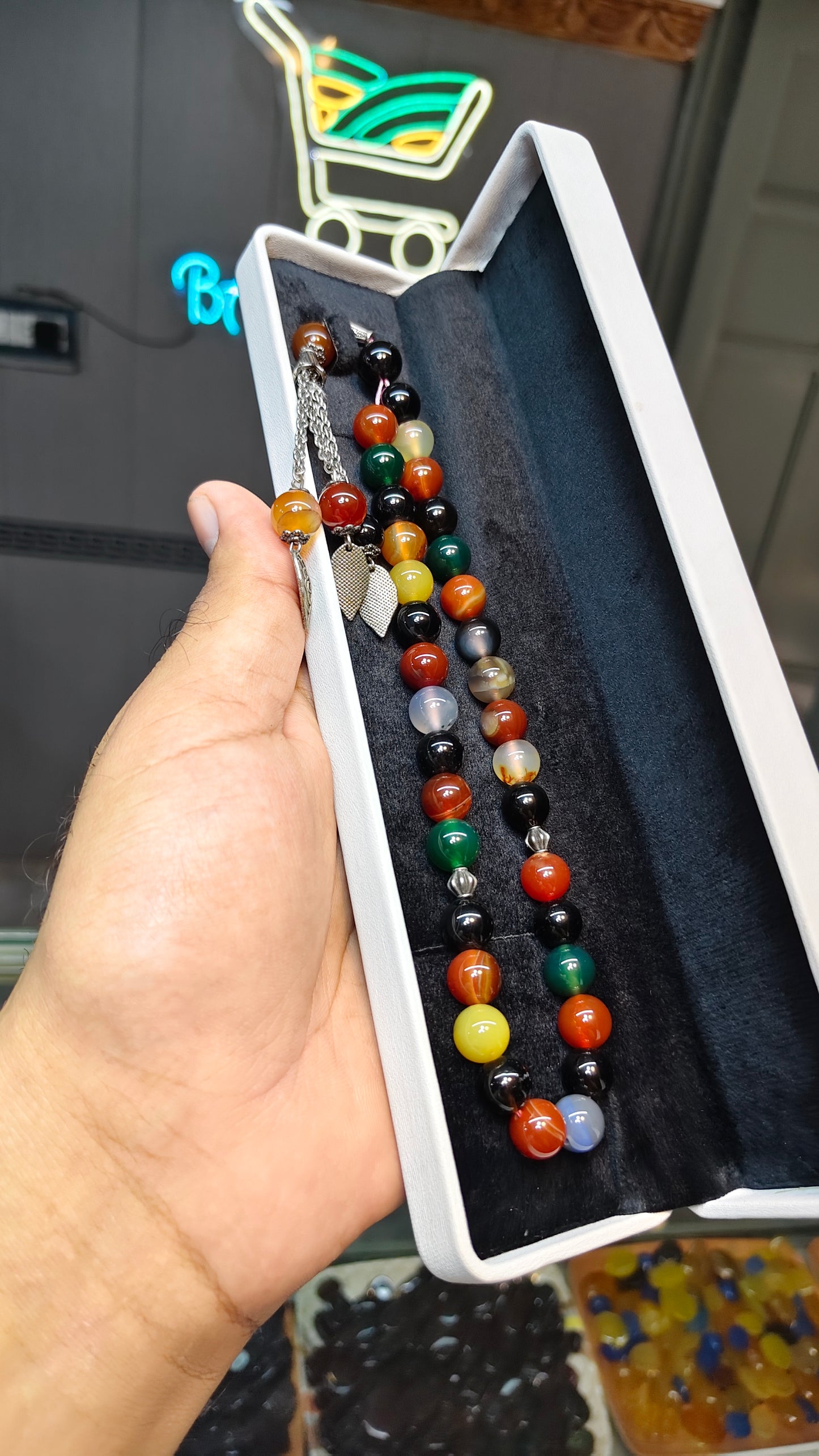 Sulemani Aqeeq Tashbeeh (Original Stone)