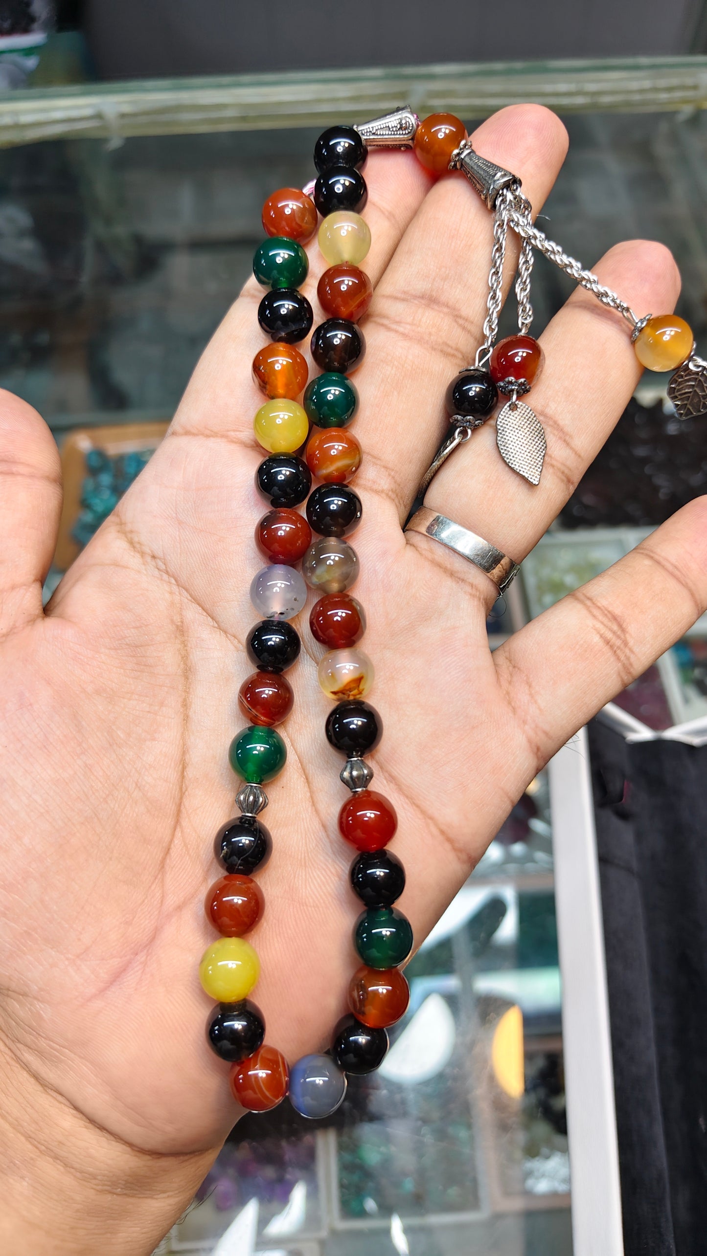 Sulemani Aqeeq Tashbeeh (Original Stone)