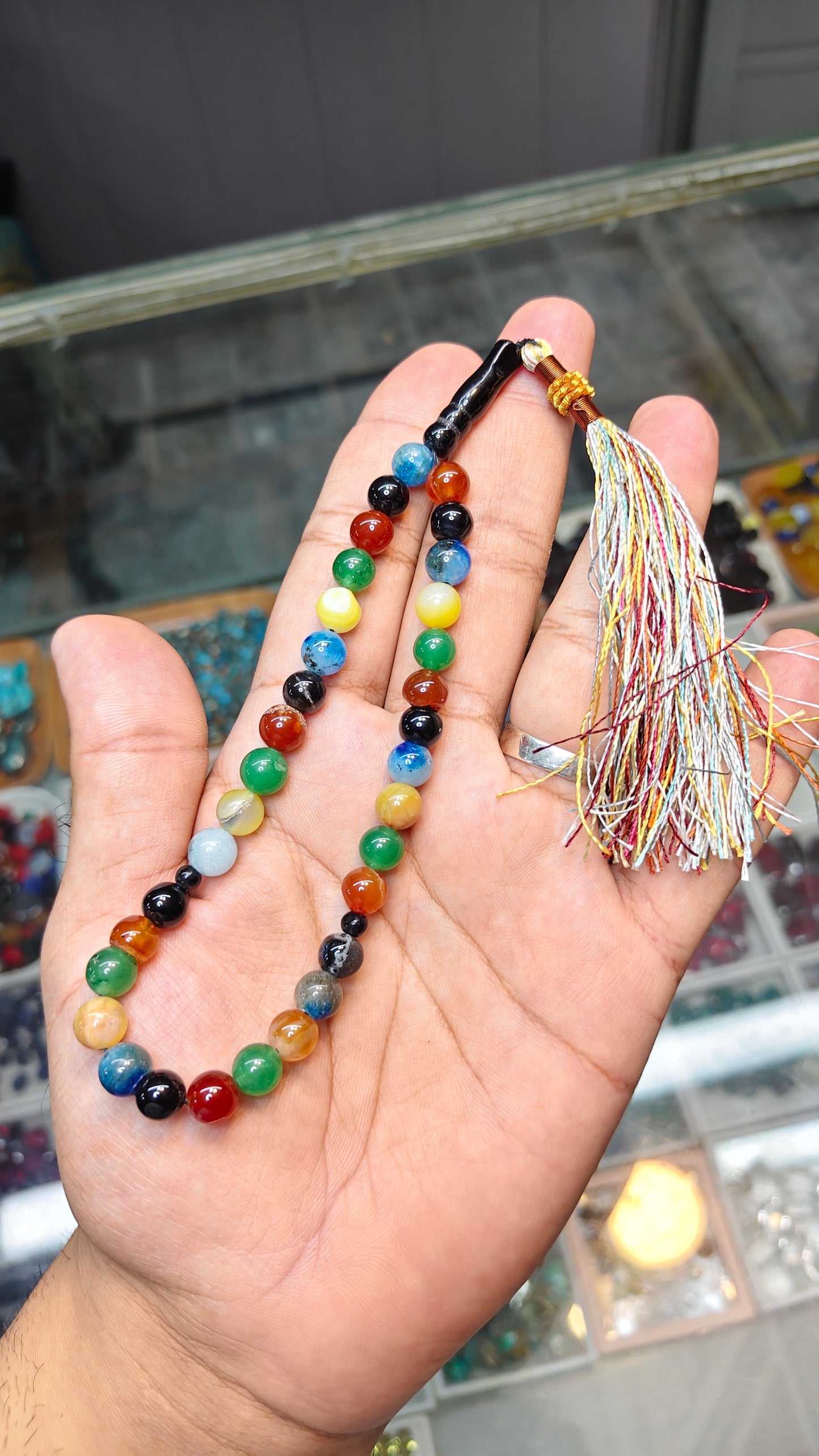 Sulemani Aqeeq Tasbeeh (Original Stone)