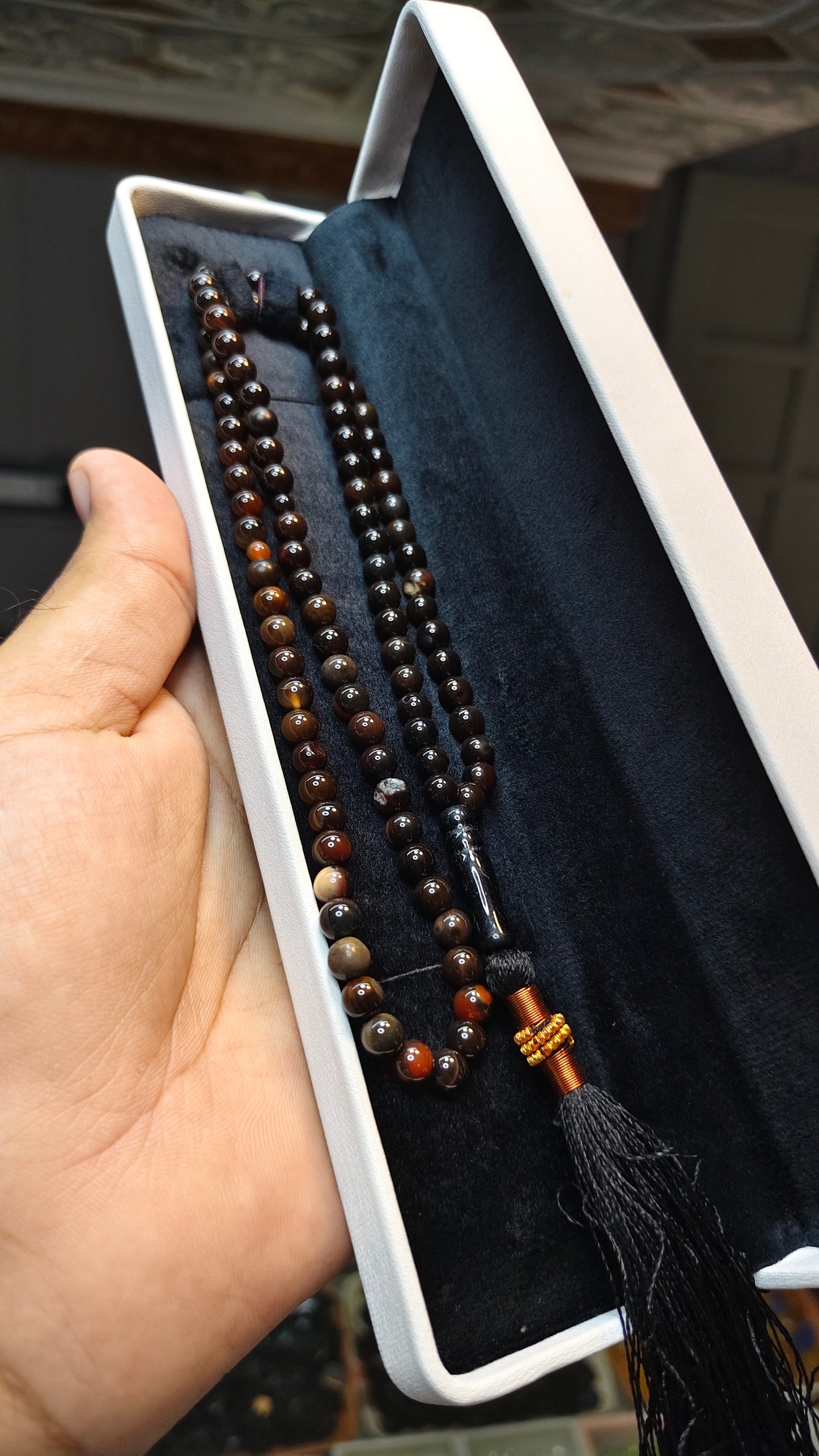 Sulemani Aqeeq Tasbeeh (Original Stone)