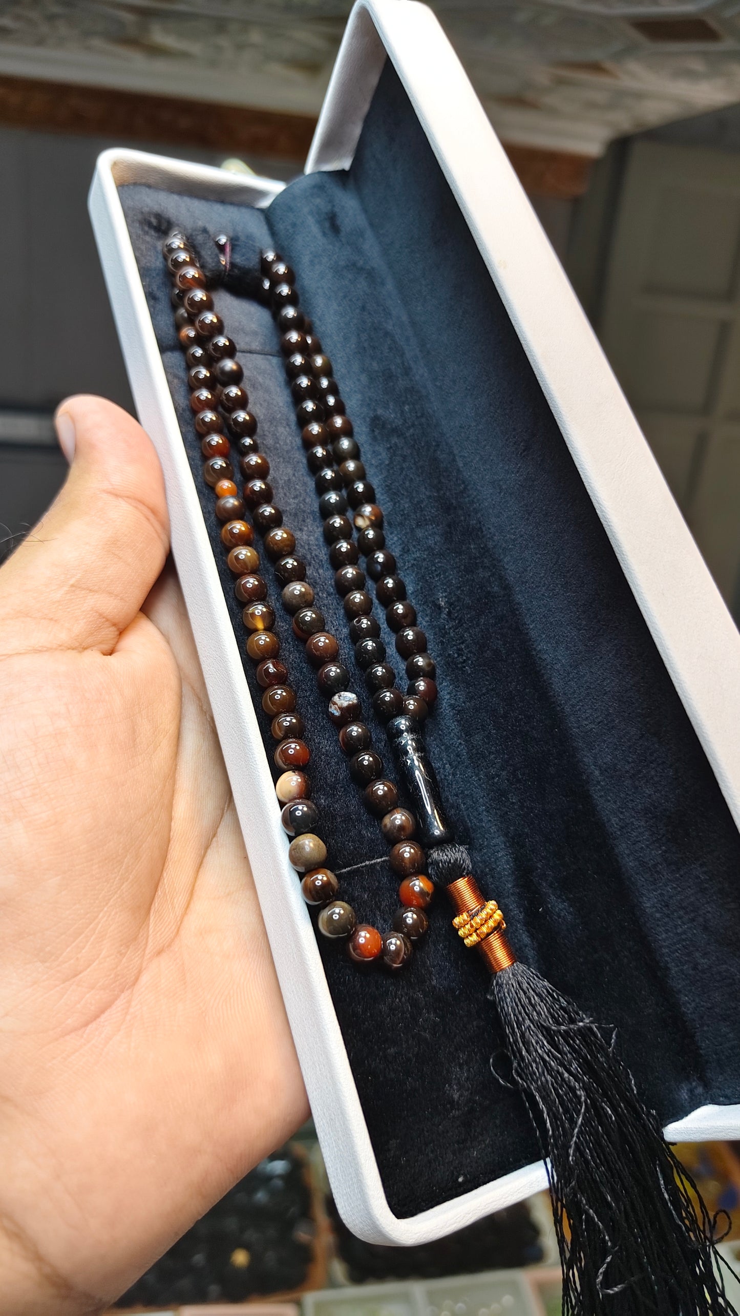 Sulemani Aqeeq Tasbeeh (Original Stone)