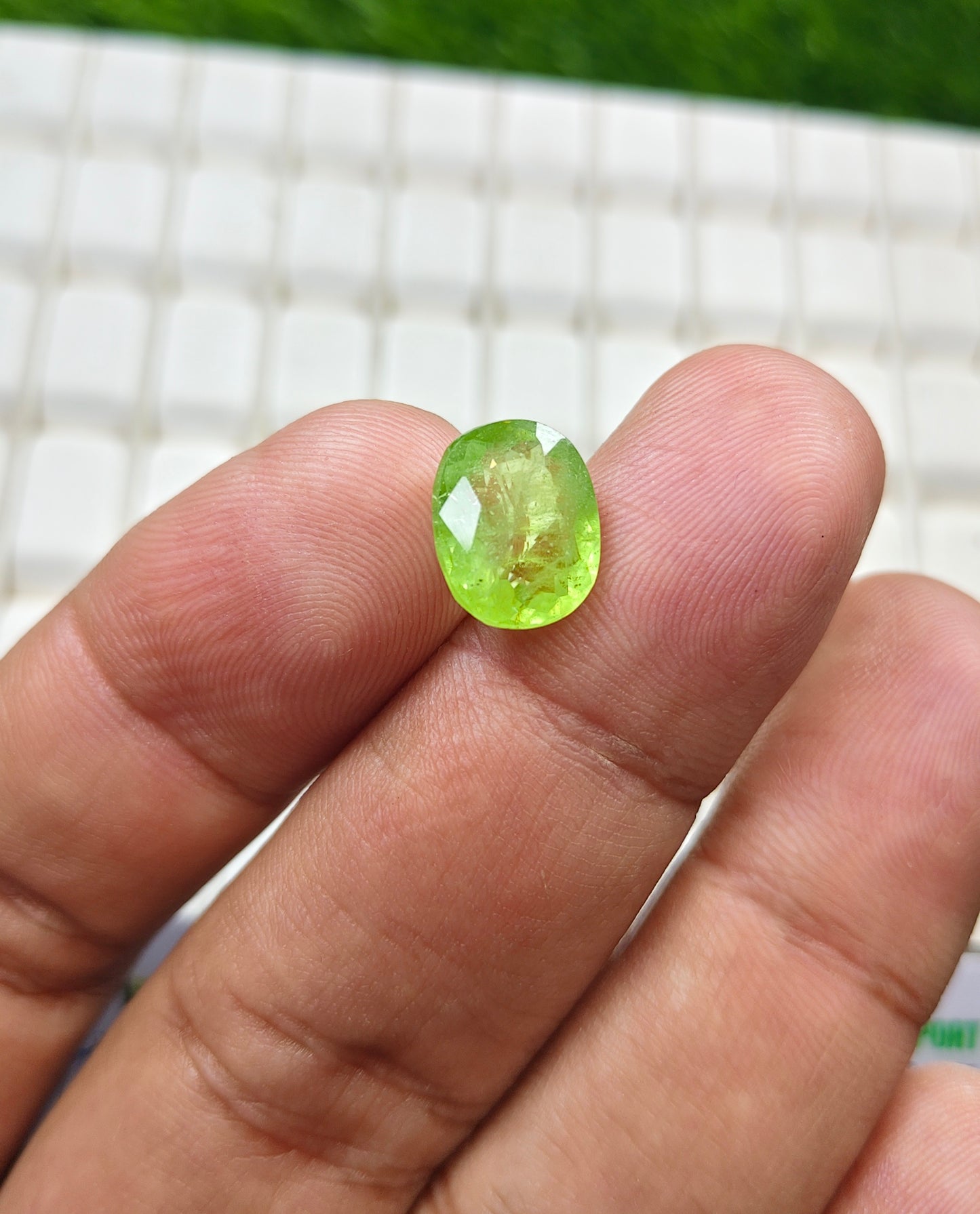 Premium Quality Peridot With Lab Certificate