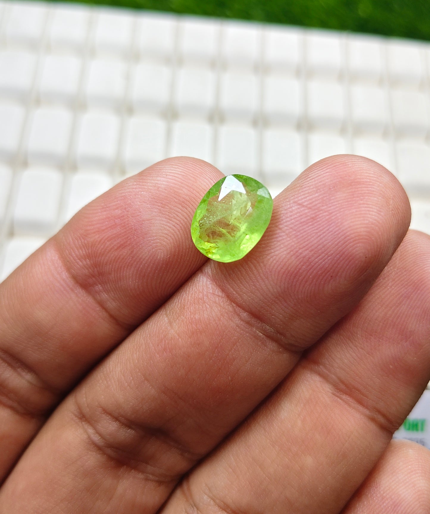 Premium Quality Peridot With Lab Certificate