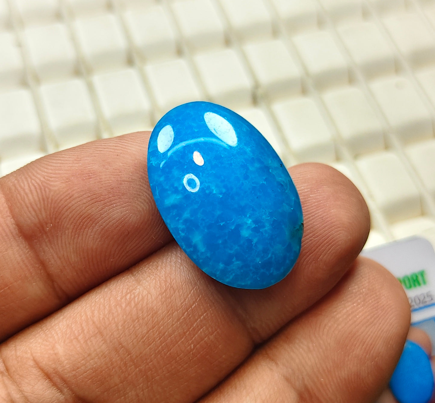 Premium Quality Irani Feroza With Lab Certificate