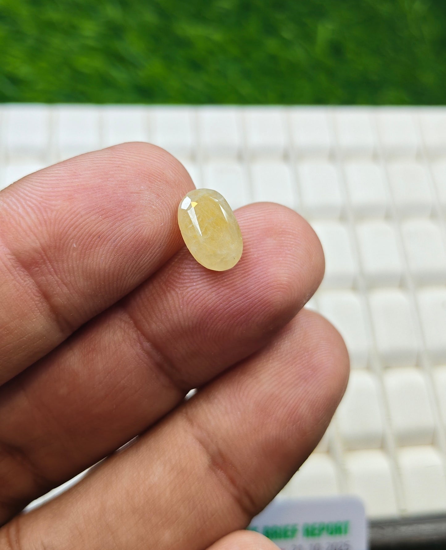 Premium Quality Ceylon Pukhraj With Lab Certificate