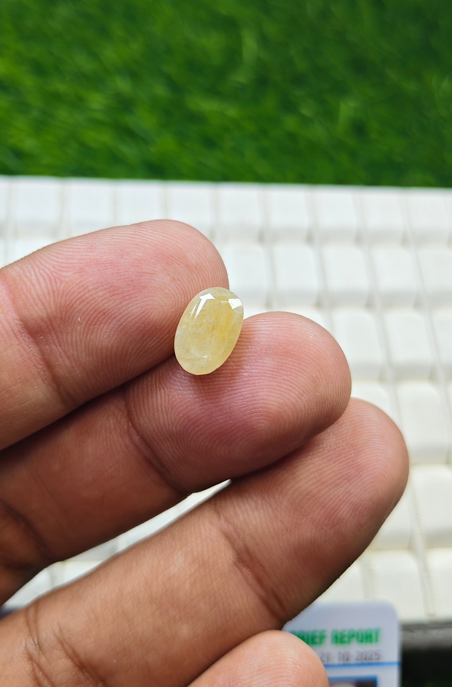 Premium Quality Ceylon Pukhraj With Lab Certificate