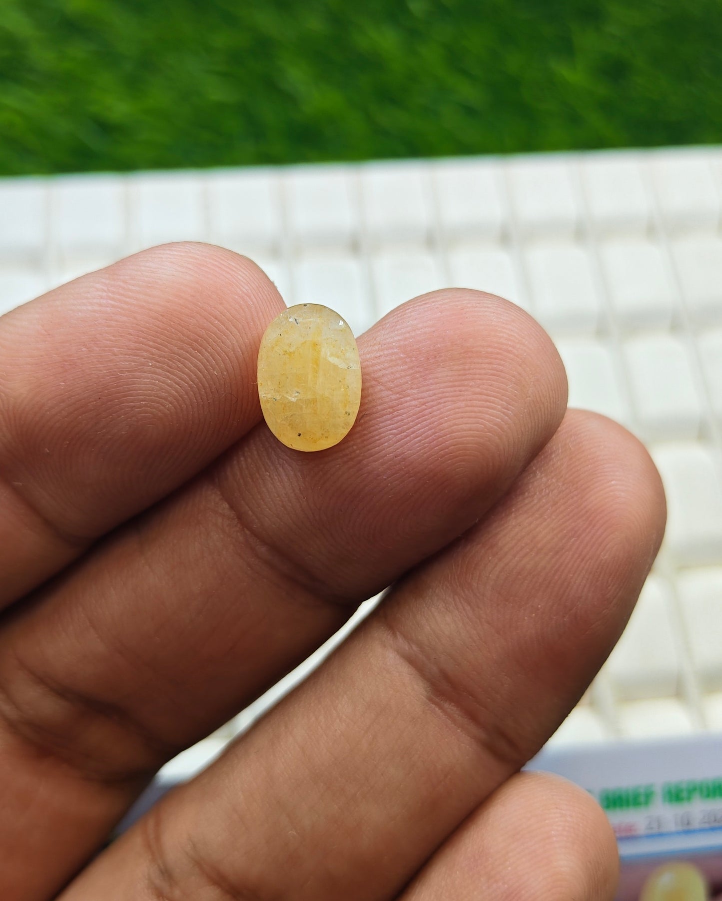 Premium Quality Ceylon Pukhraj With Lab Certificate