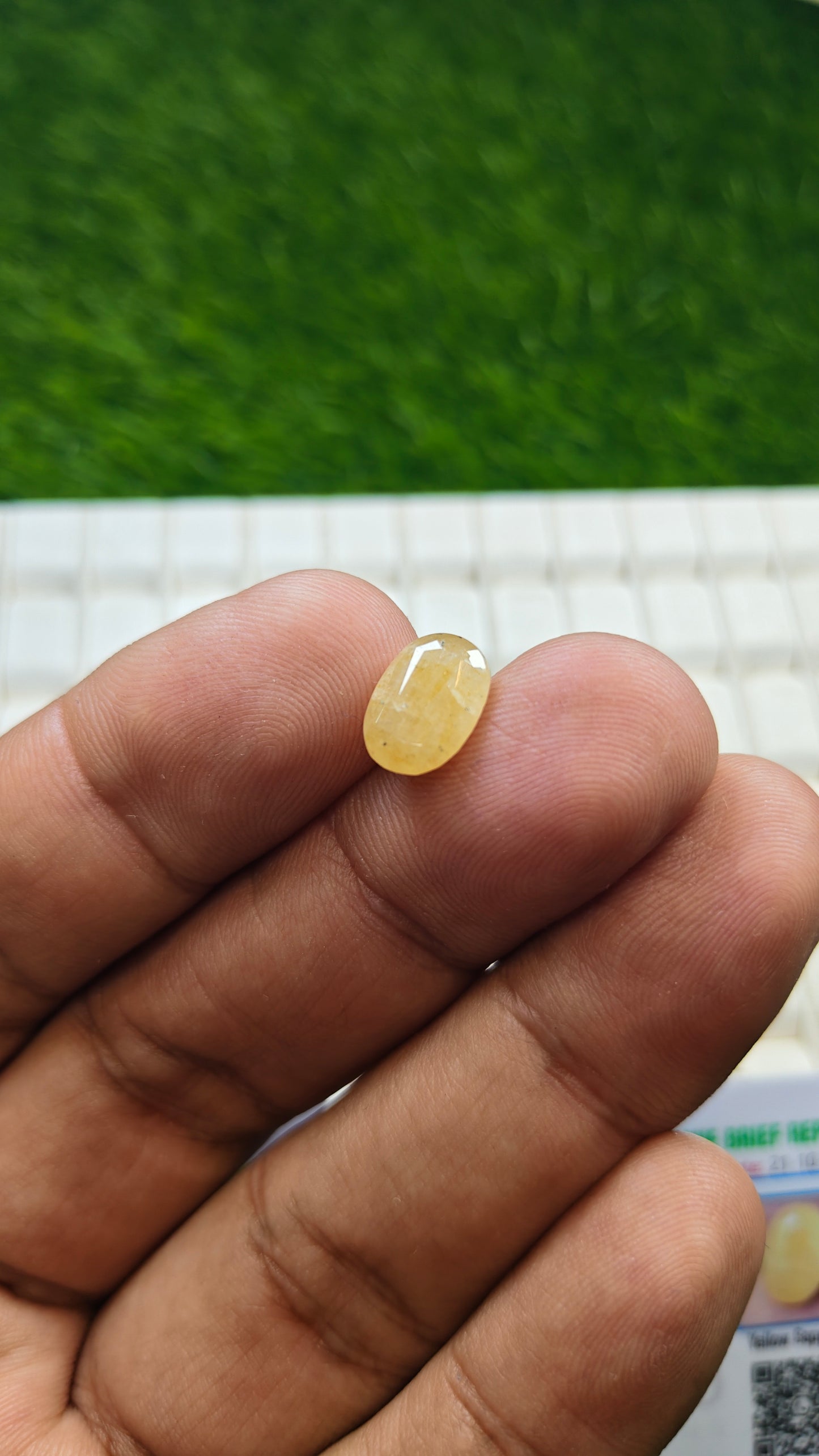 Premium Quality Ceylon Pukhraj With Lab Certificate