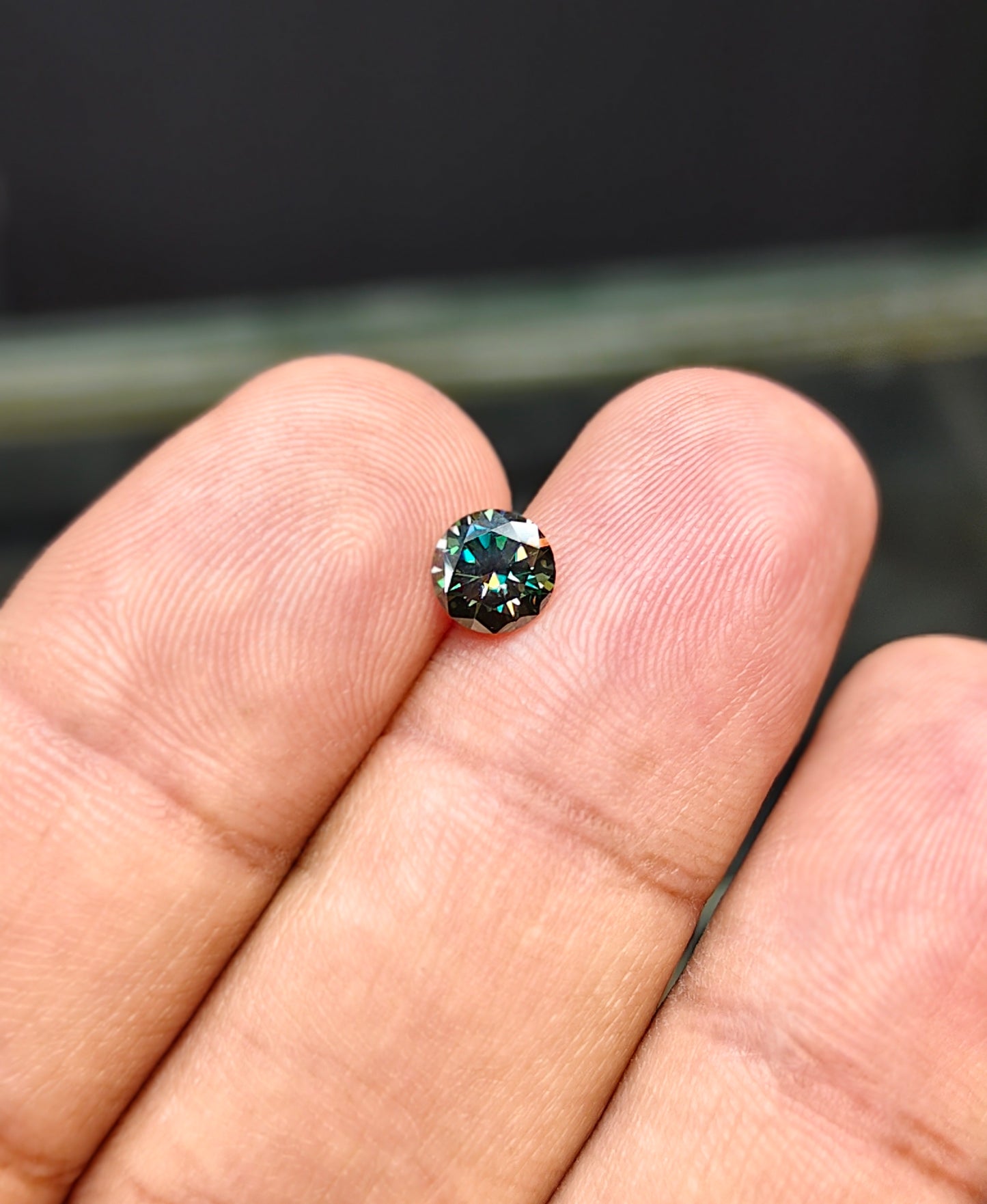 Green Moissanite